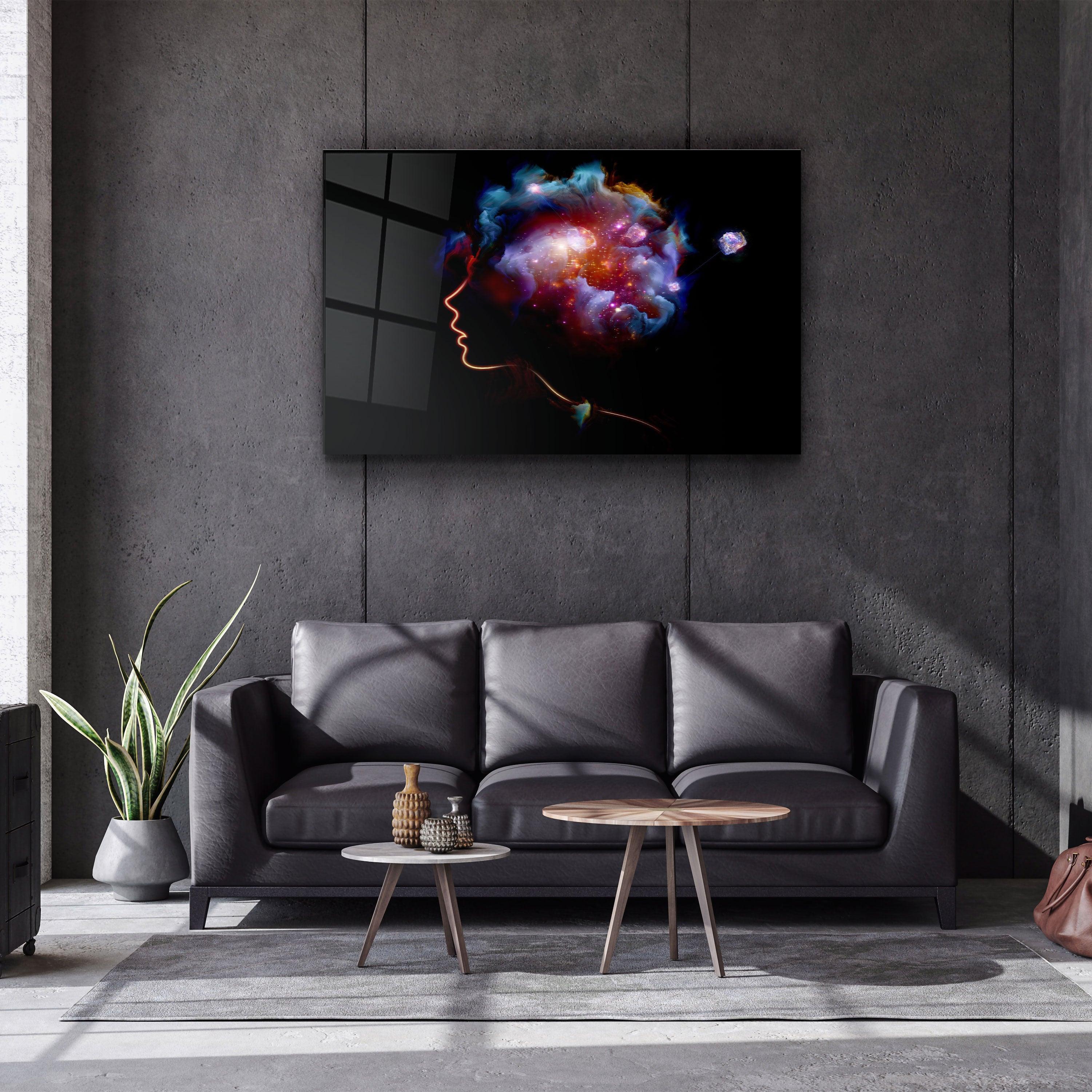 ・"Space in Mind"・Glass Wall Art