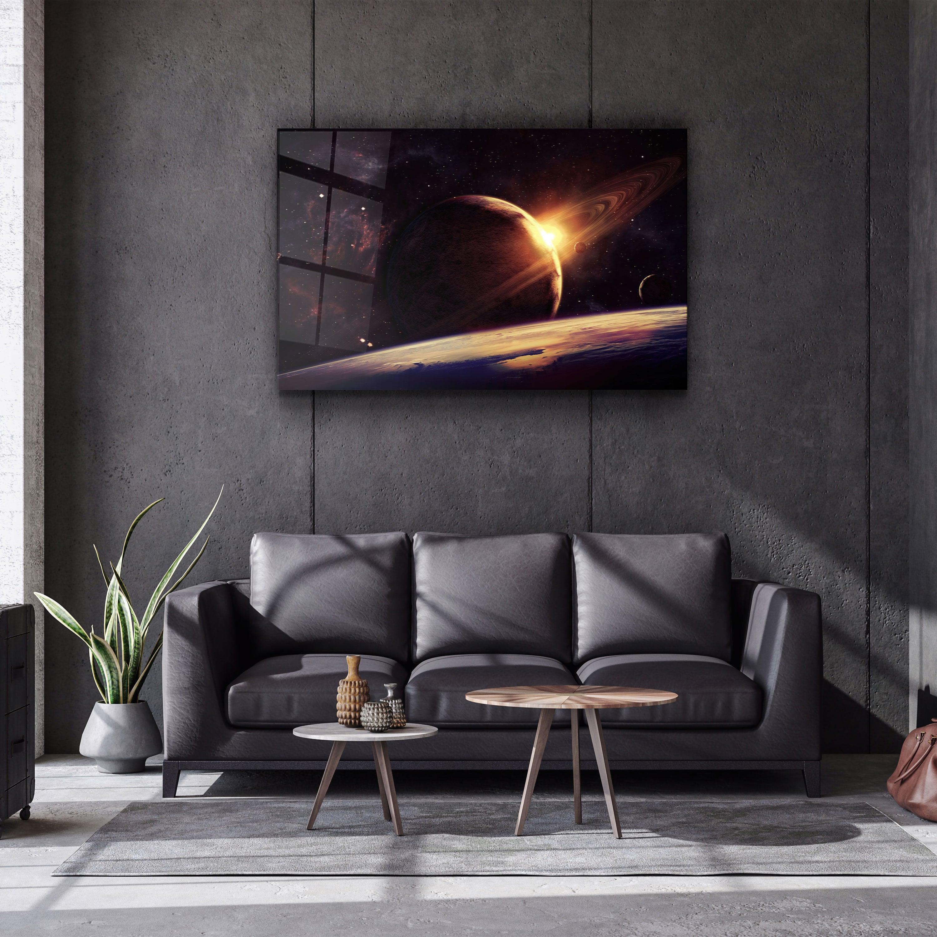 ・"Melodic Universe"・Glass Wall Art - ArtDesigna Glass Printing Wall Art