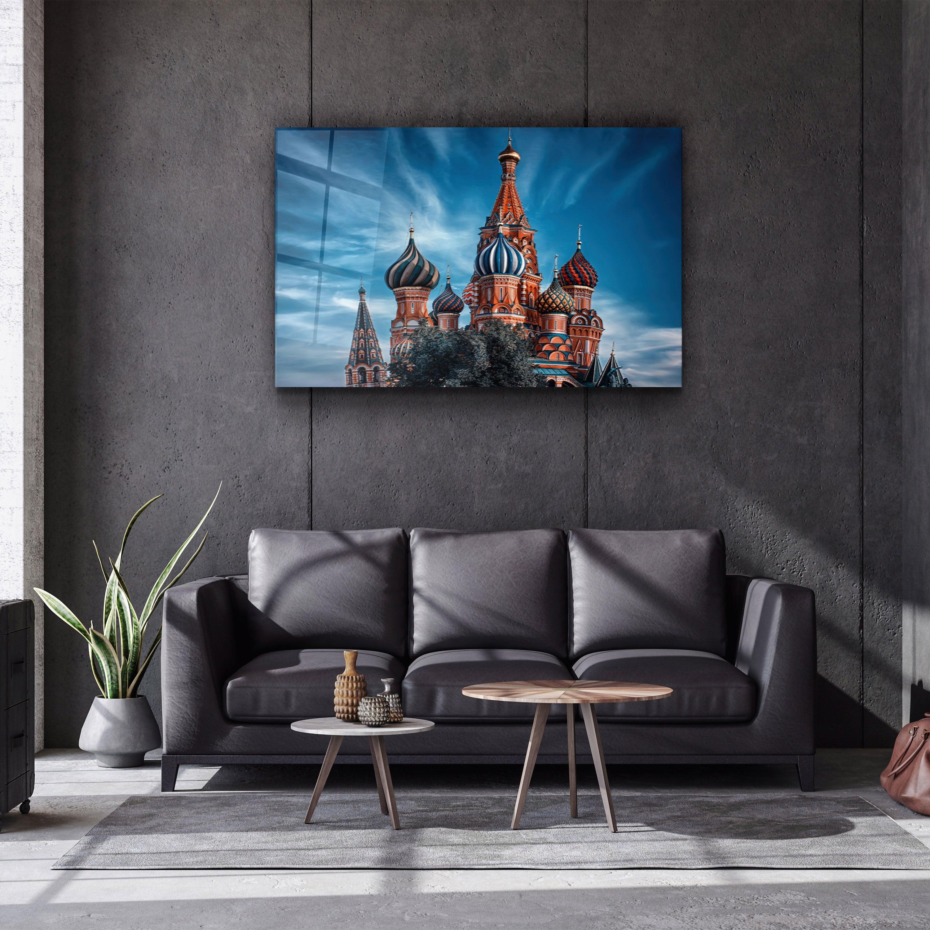 ・"Saint Basil's Cathedral"・Glass Wall Art - ArtDesigna Glass Printing Wall Art