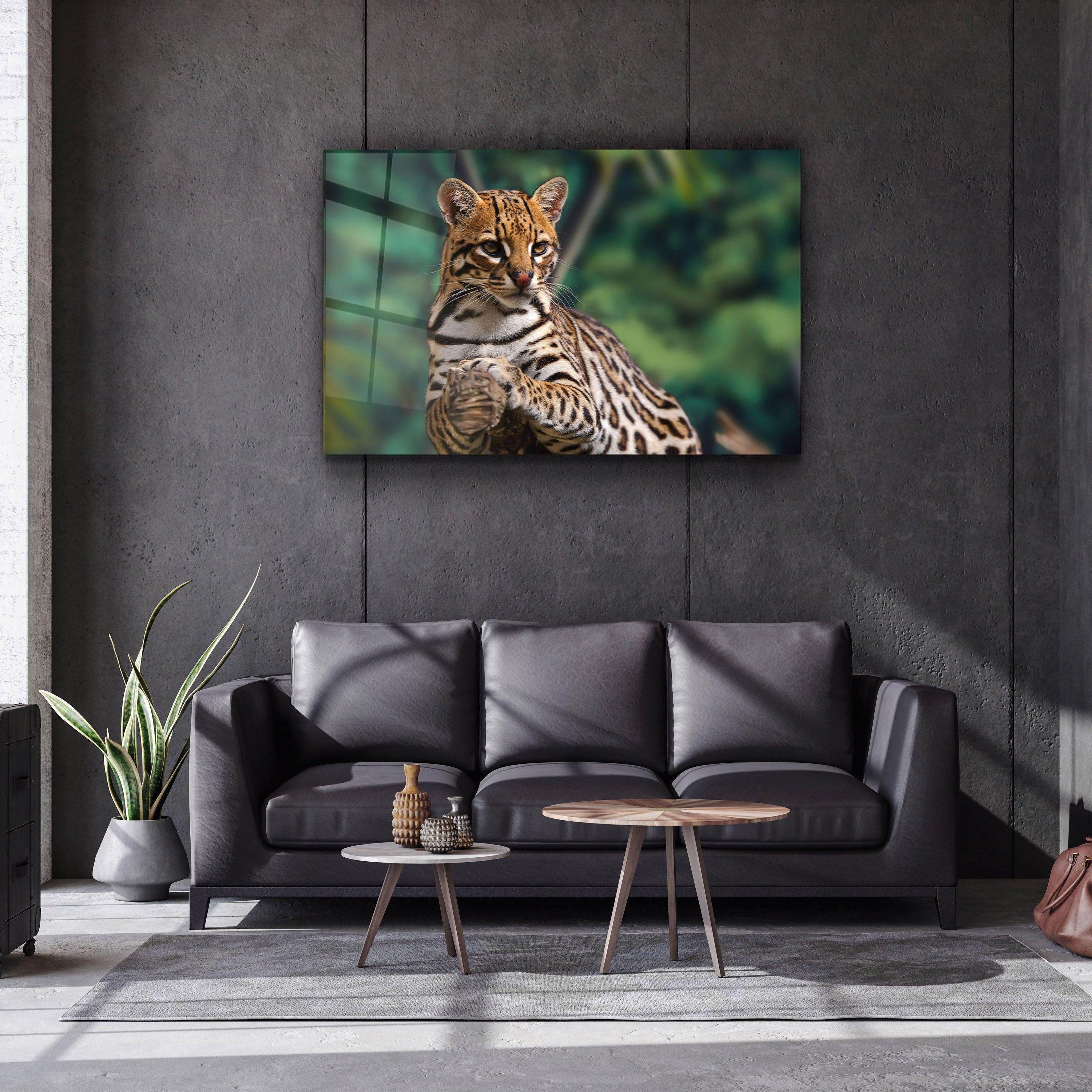・"Just Chillin"・Glass Wall Art - ArtDesigna Glass Printing Wall Art