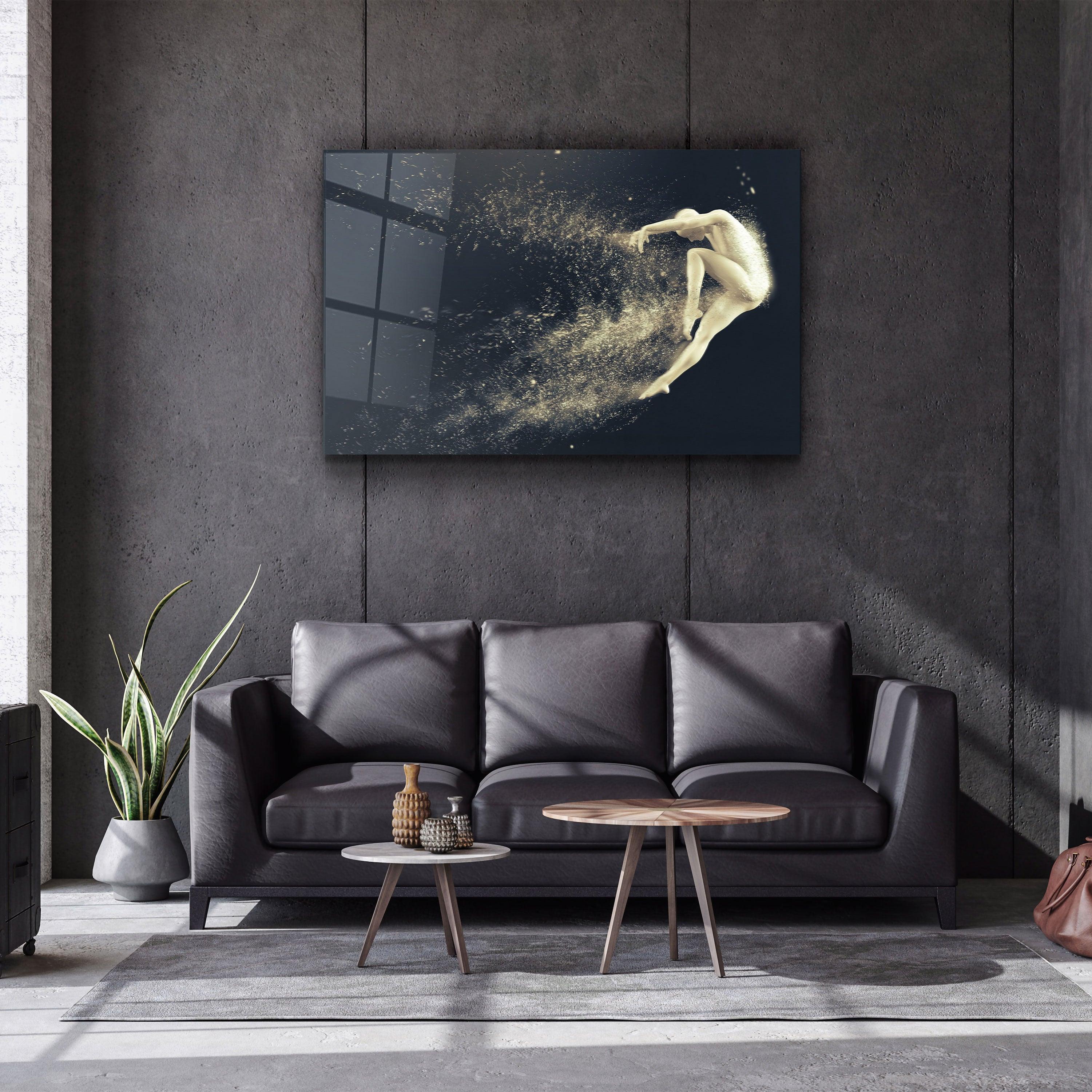 ・"Abstract Riddick V2"・Glass Wall Art - ArtDesigna Glass Printing Wall Art