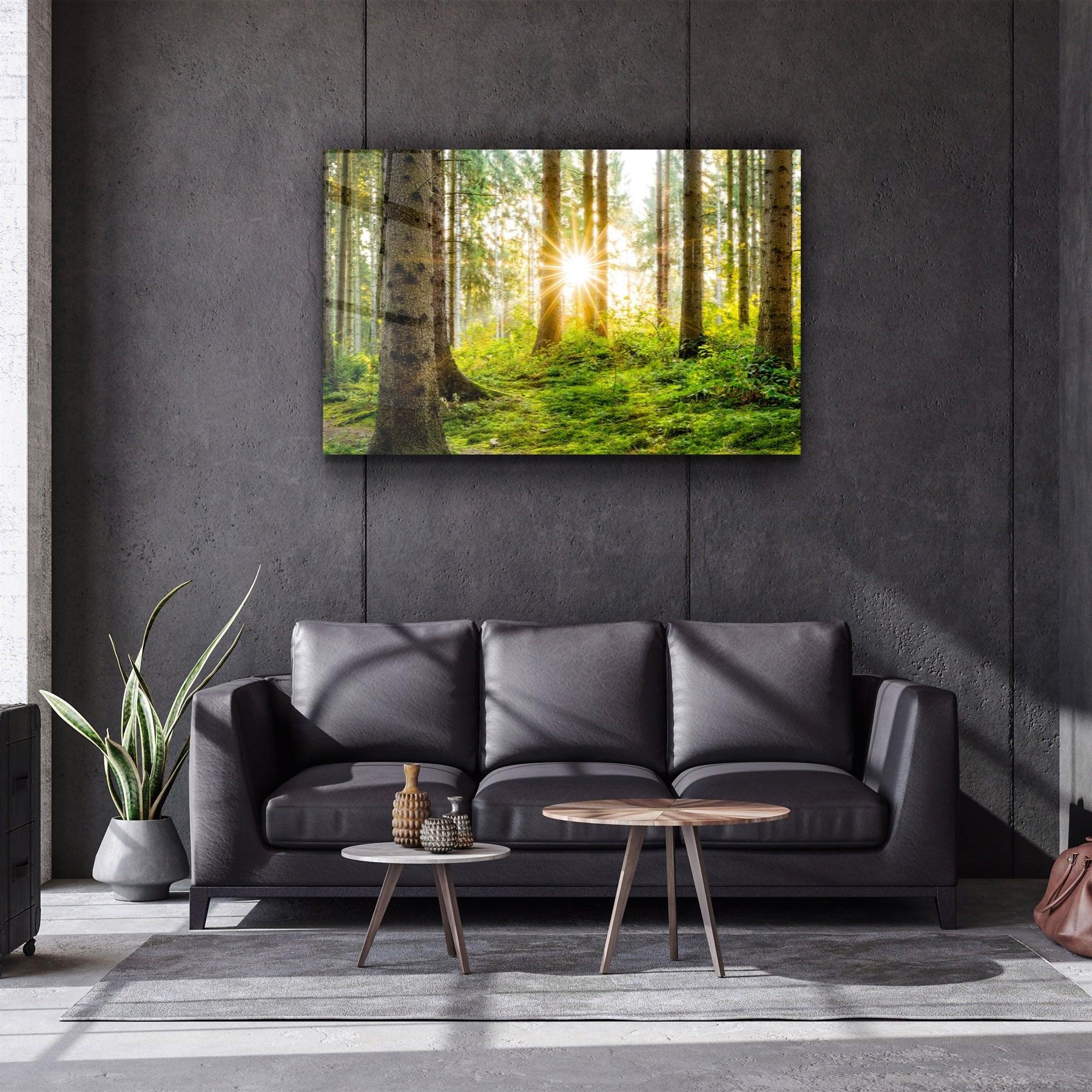 ・"The Forest"・Glass Wall Art