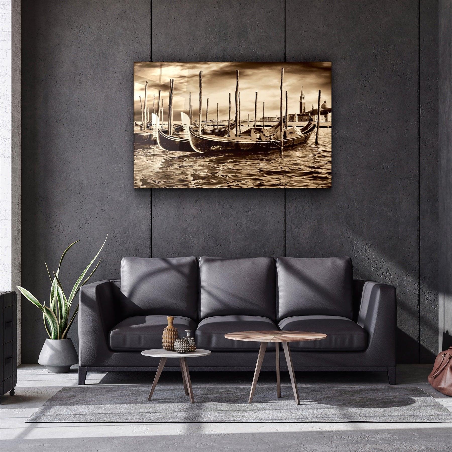 ・"Venice"・Glass Wall Art