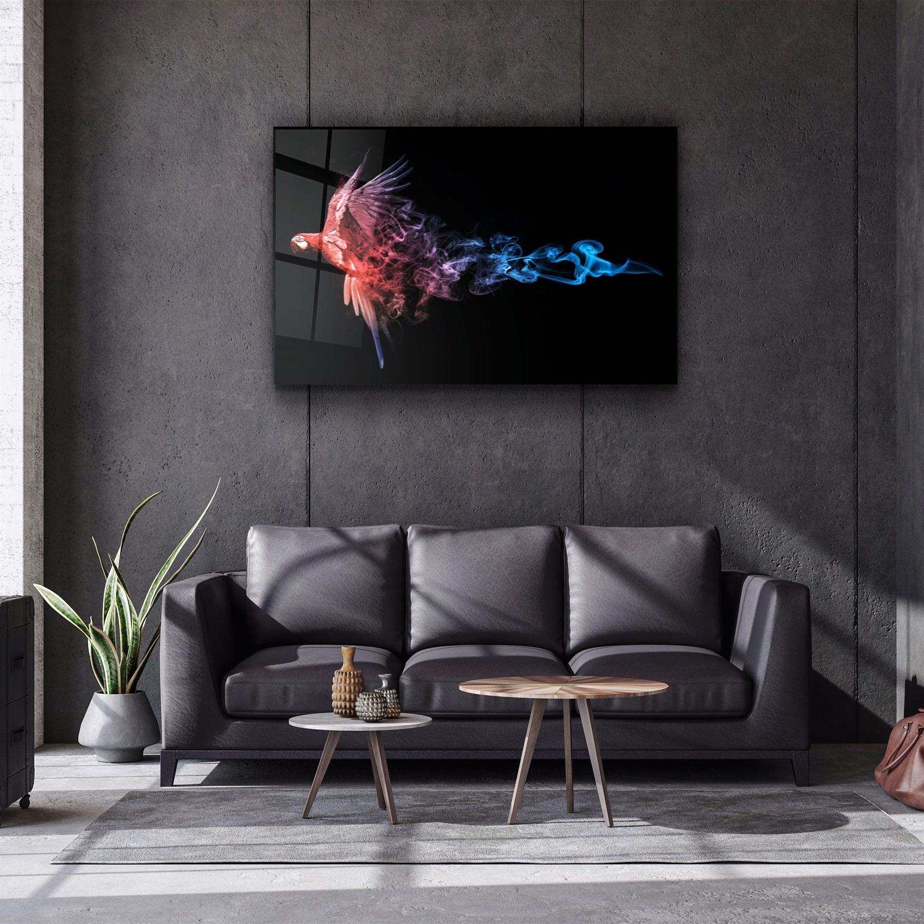 ・"Parrot"・Glass Wall Art