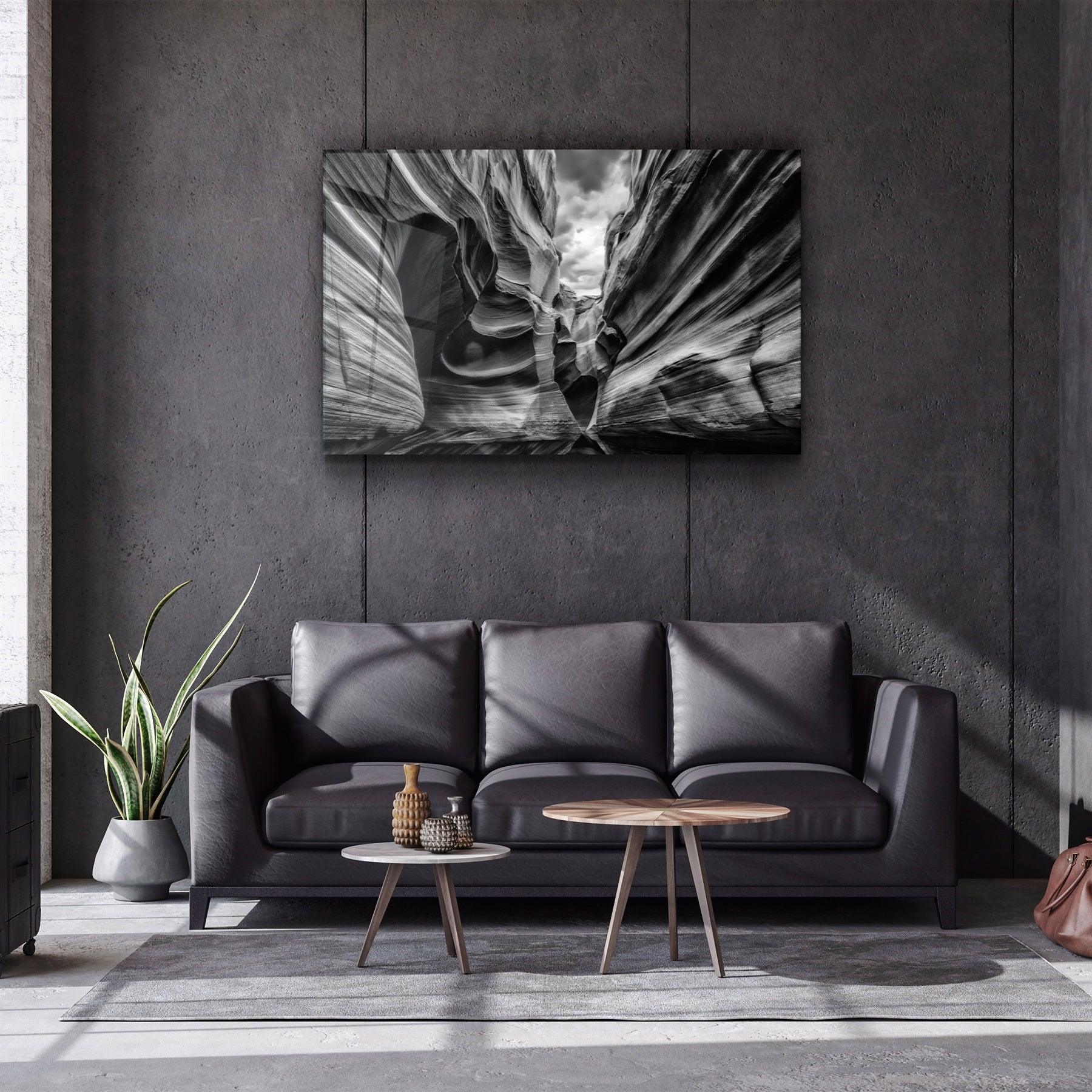 ・"Grand Canyon"・Glass Wall Art