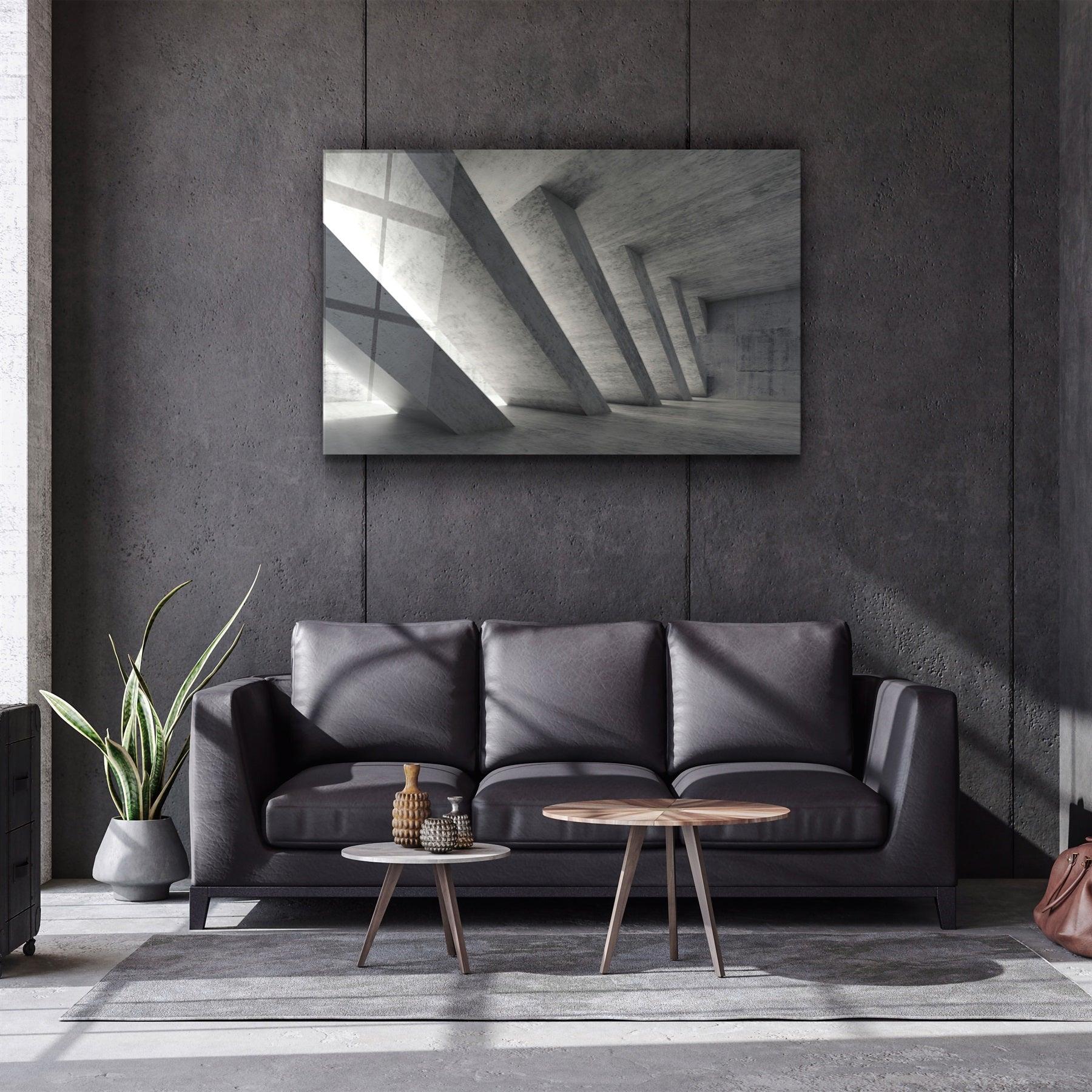 ・"Walls"・Glass Wall Art