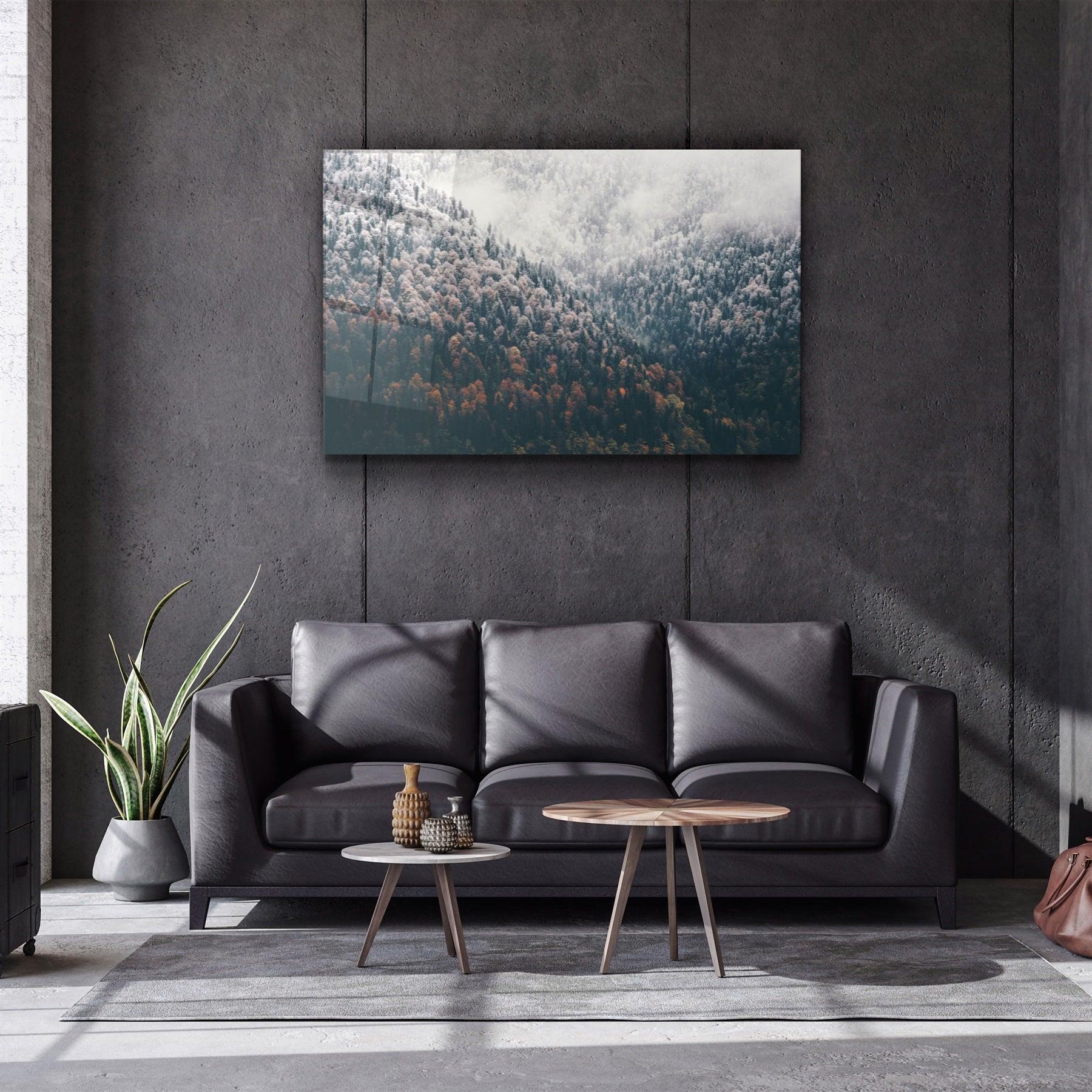 ・"Forest"・Glass Wall Art