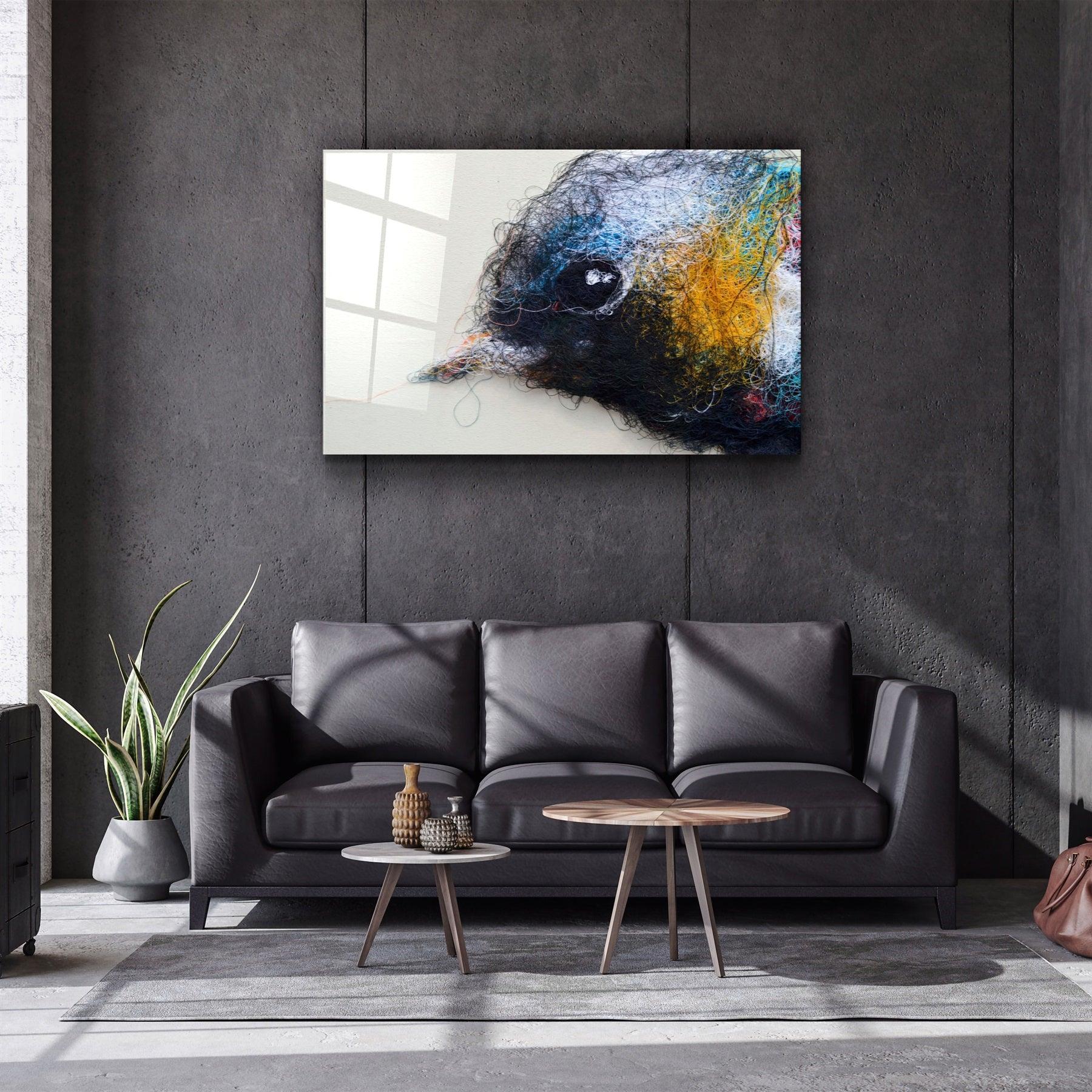 ・"The Bird"・Glass Wall Art