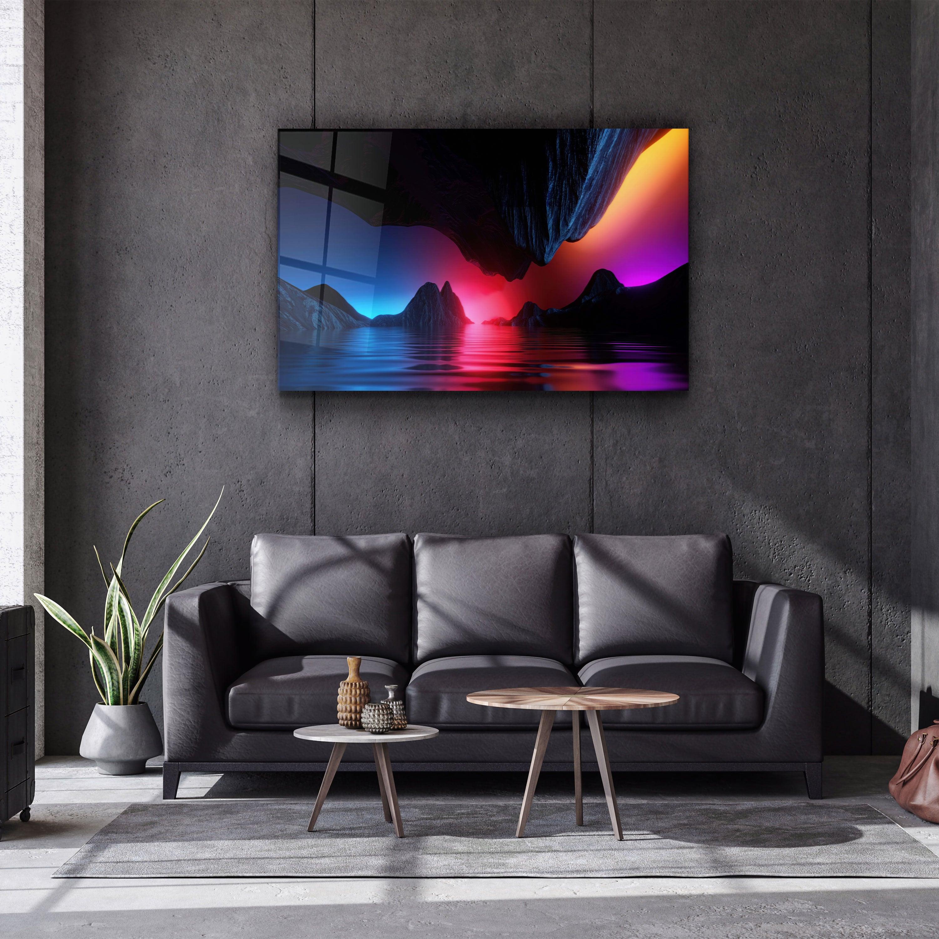・"Strange Hill"・Glass Wall Art