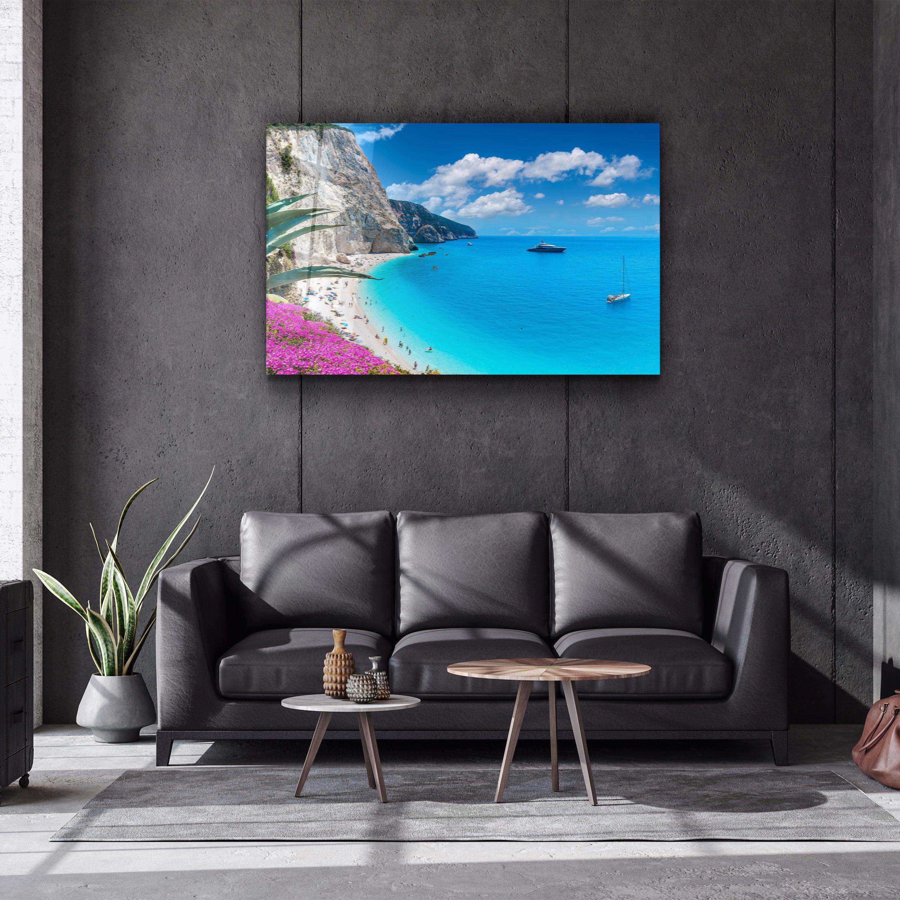 ・"Heaven Beach"・Glass Wall Art
