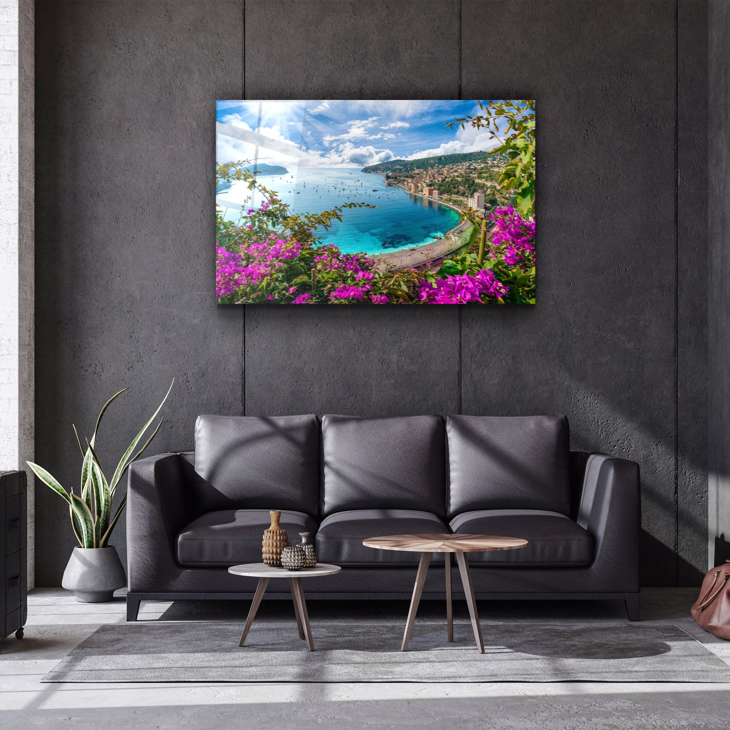 Nice - France | Glass Wall Art