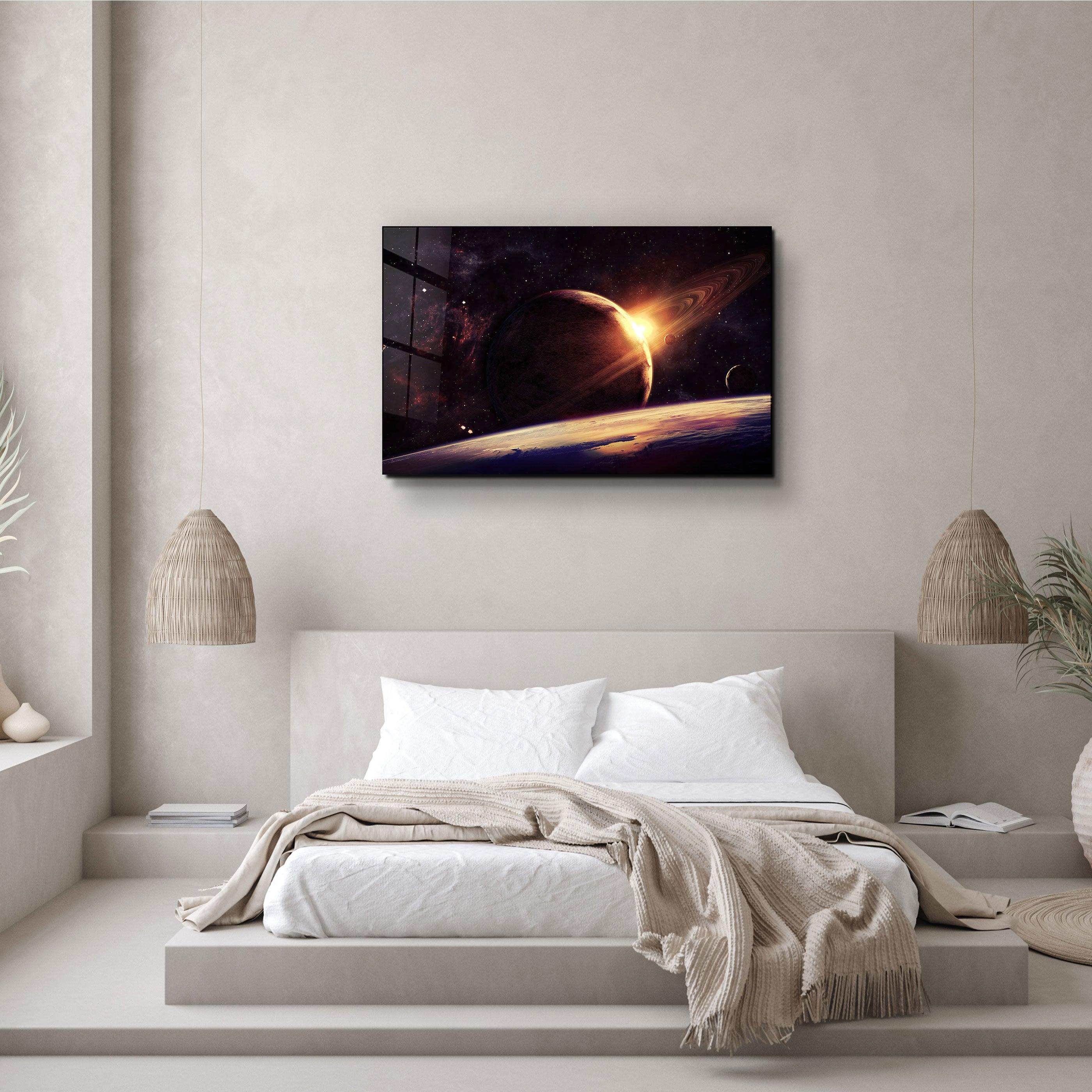 ・"Melodic Universe"・Glass Wall Art - ArtDesigna Glass Printing Wall Art