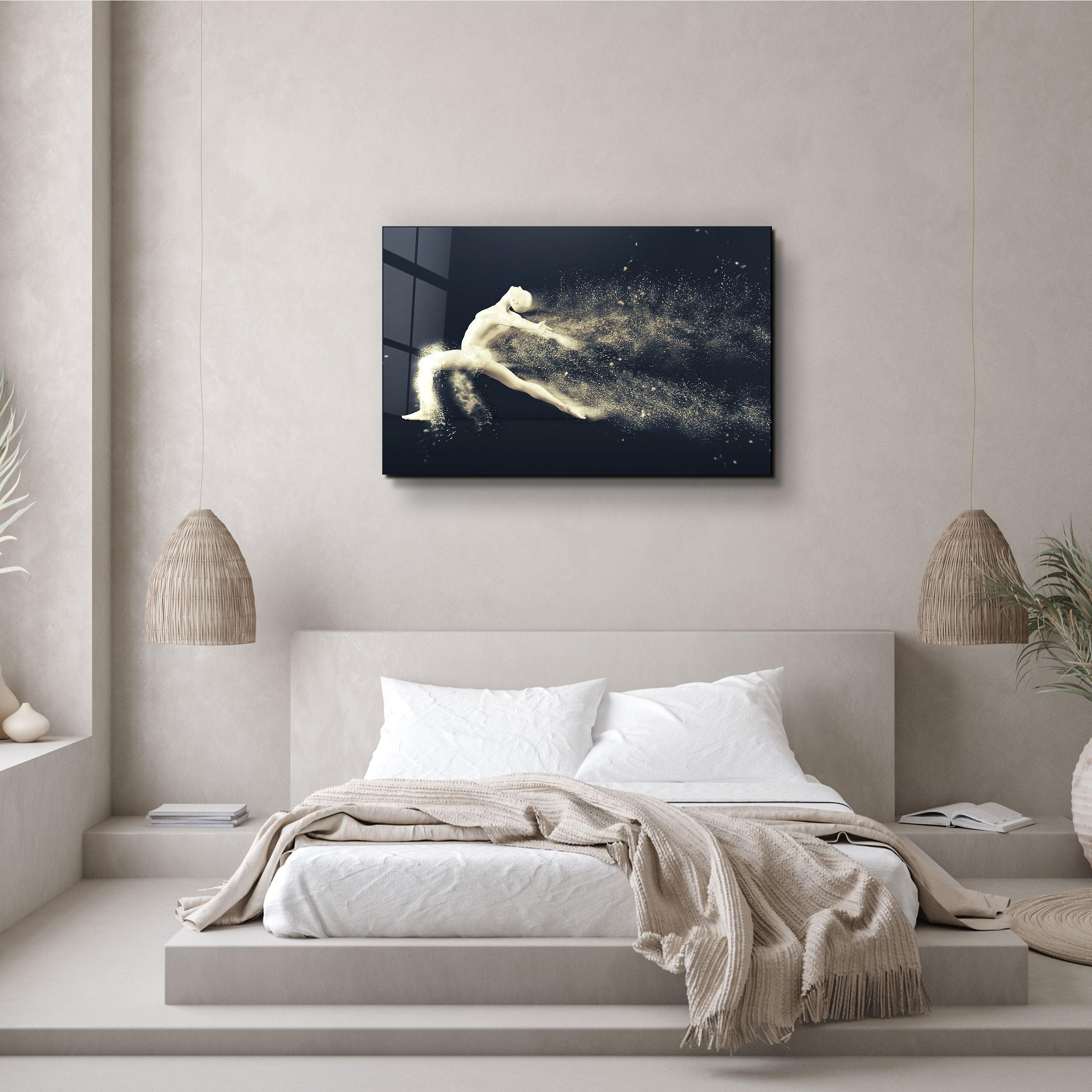 ・"Abstract Riddick"・Glass Wall Art - ArtDesigna Glass Printing Wall Art