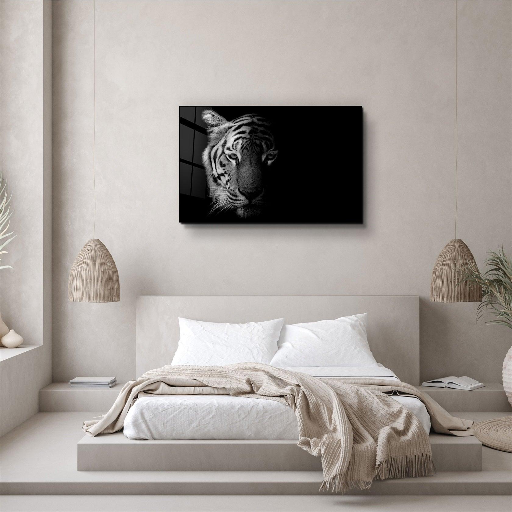 ・"Tiger 1"・Glass Wall Art