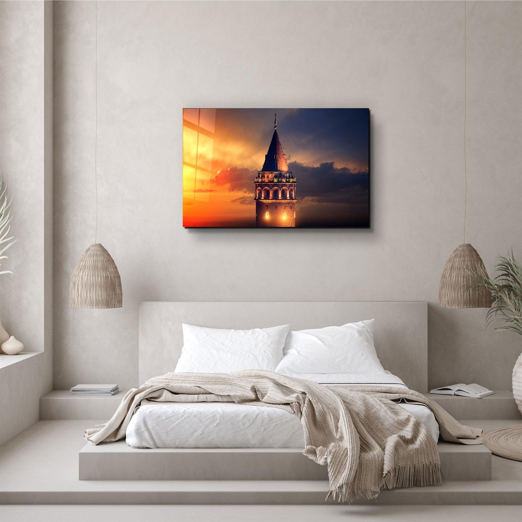 ・"Galata Tower"・Glass Wall Art