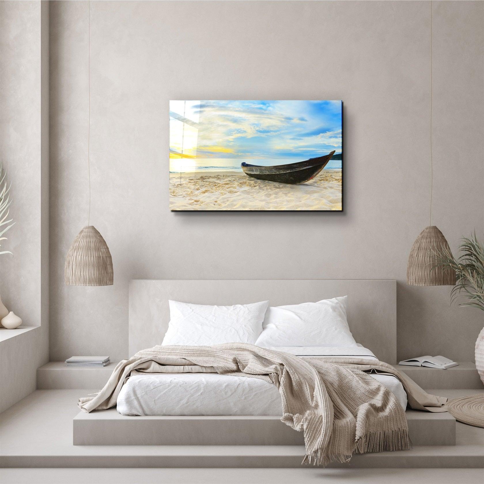 ・"SeaSide"・Glass Wall Art
