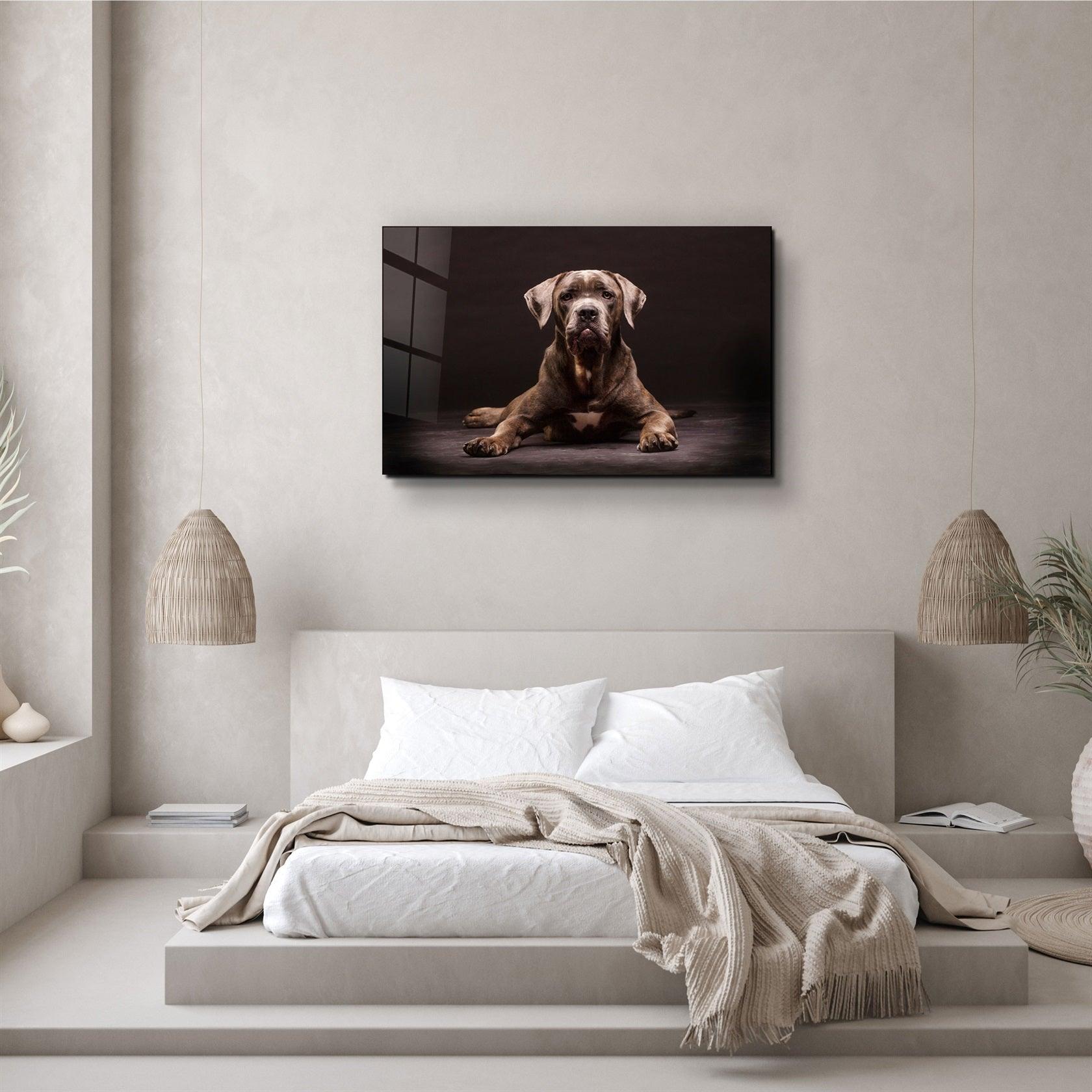 ・"Dog"・Glass Wall Art