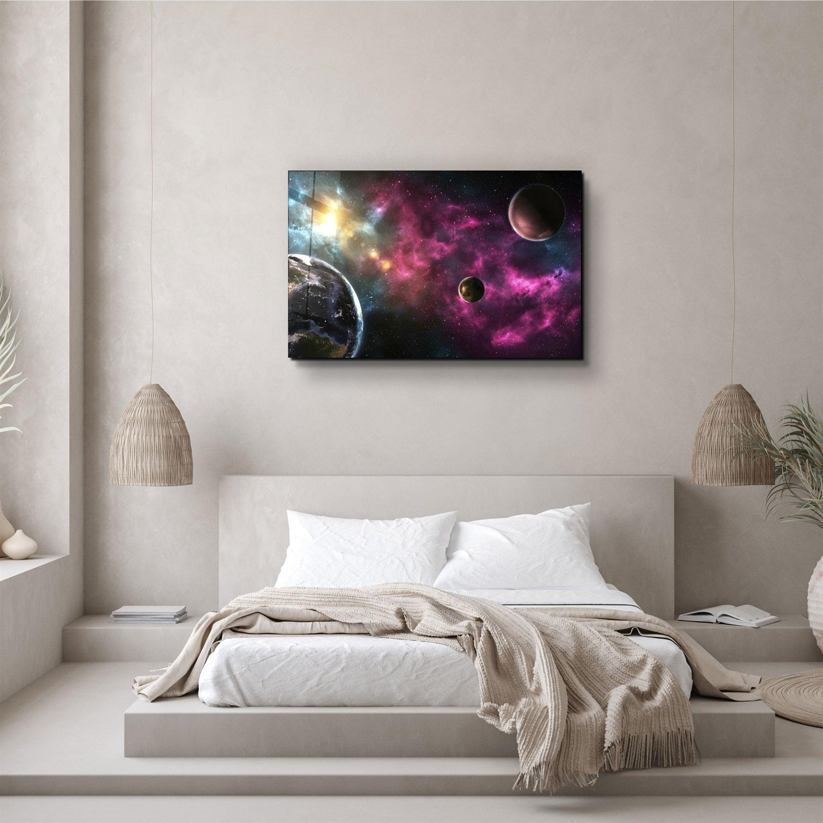・"Space"・Glass Wall Art