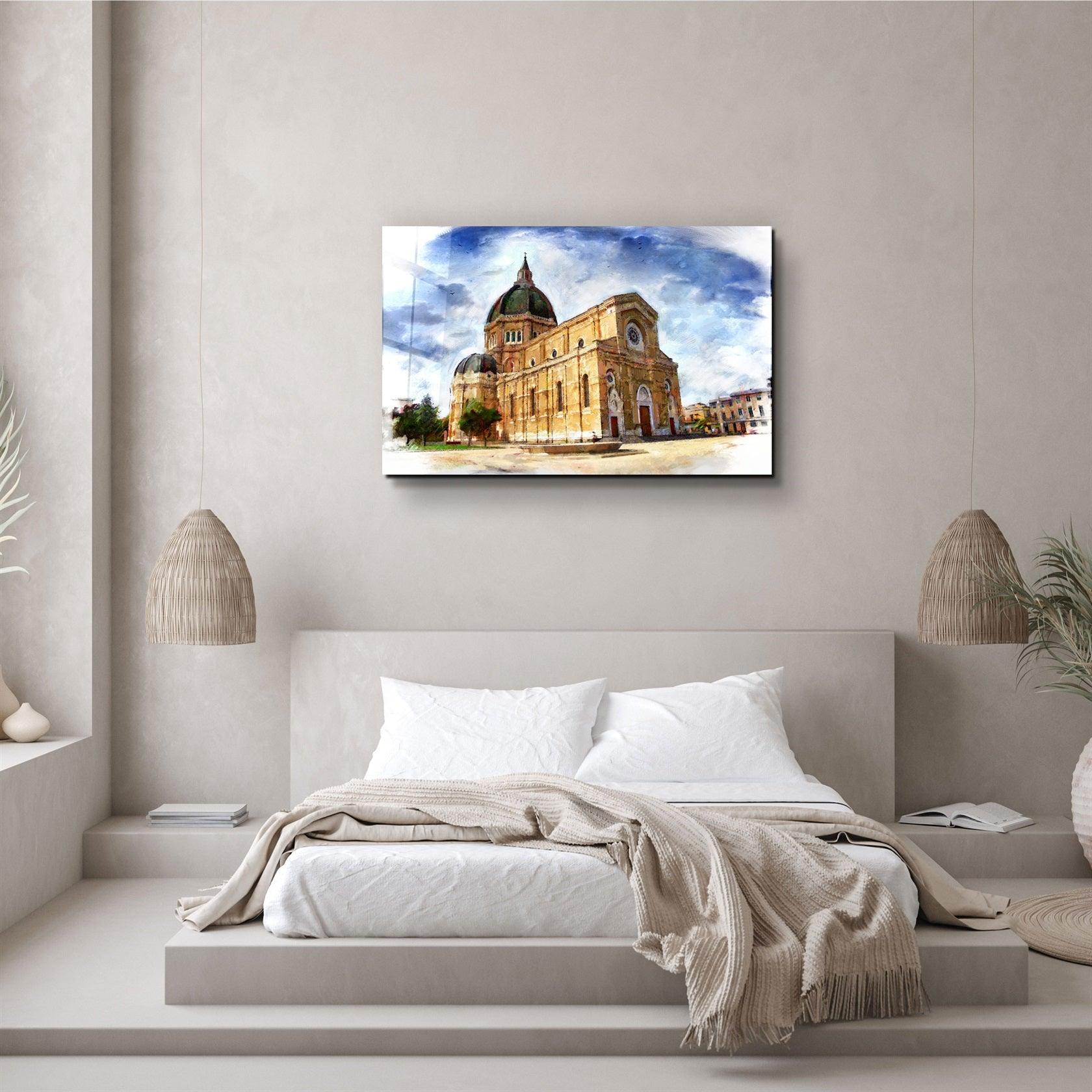 ・"Historical building"・Glass Wall Art