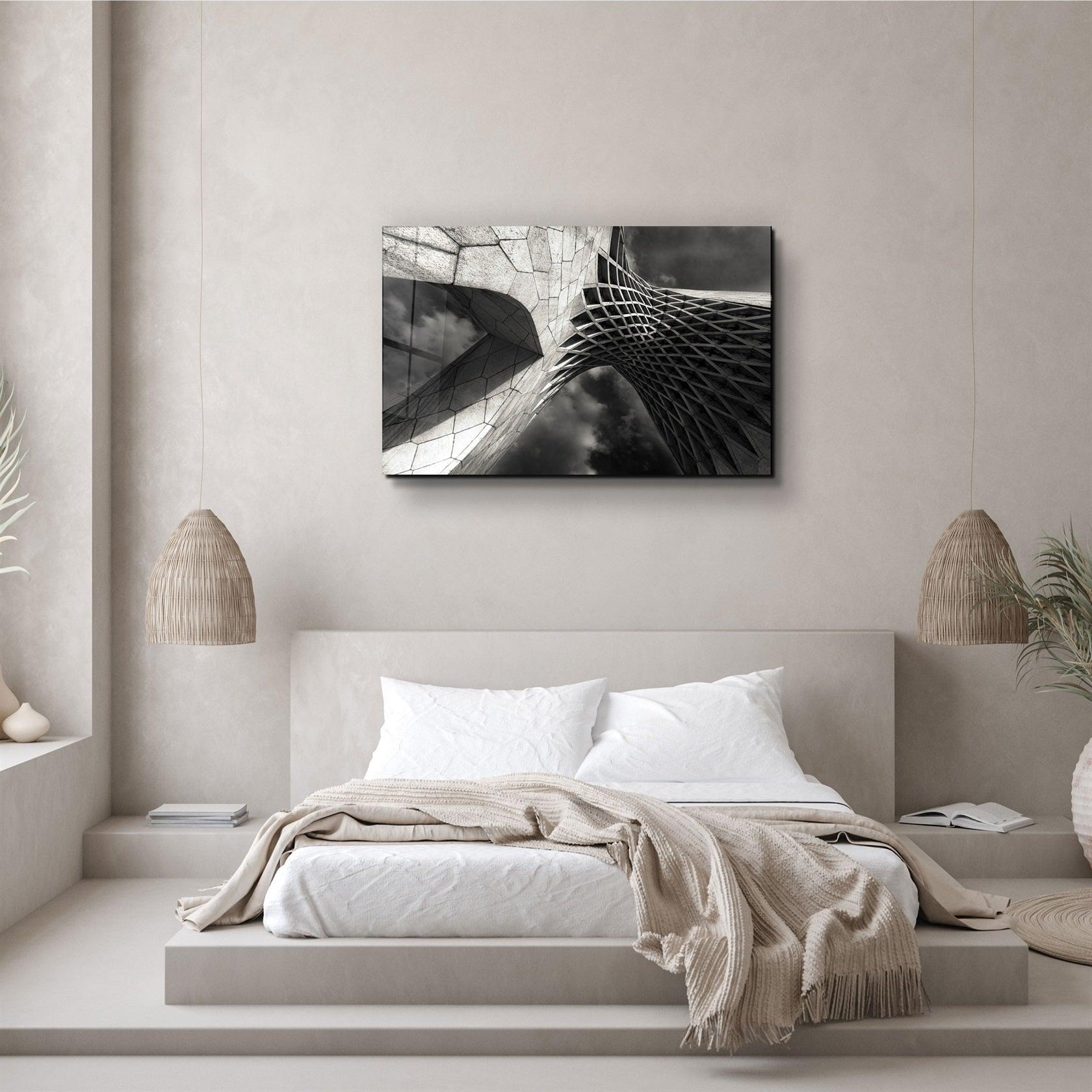 ・"Auger Bridge"・Glass Wall Art