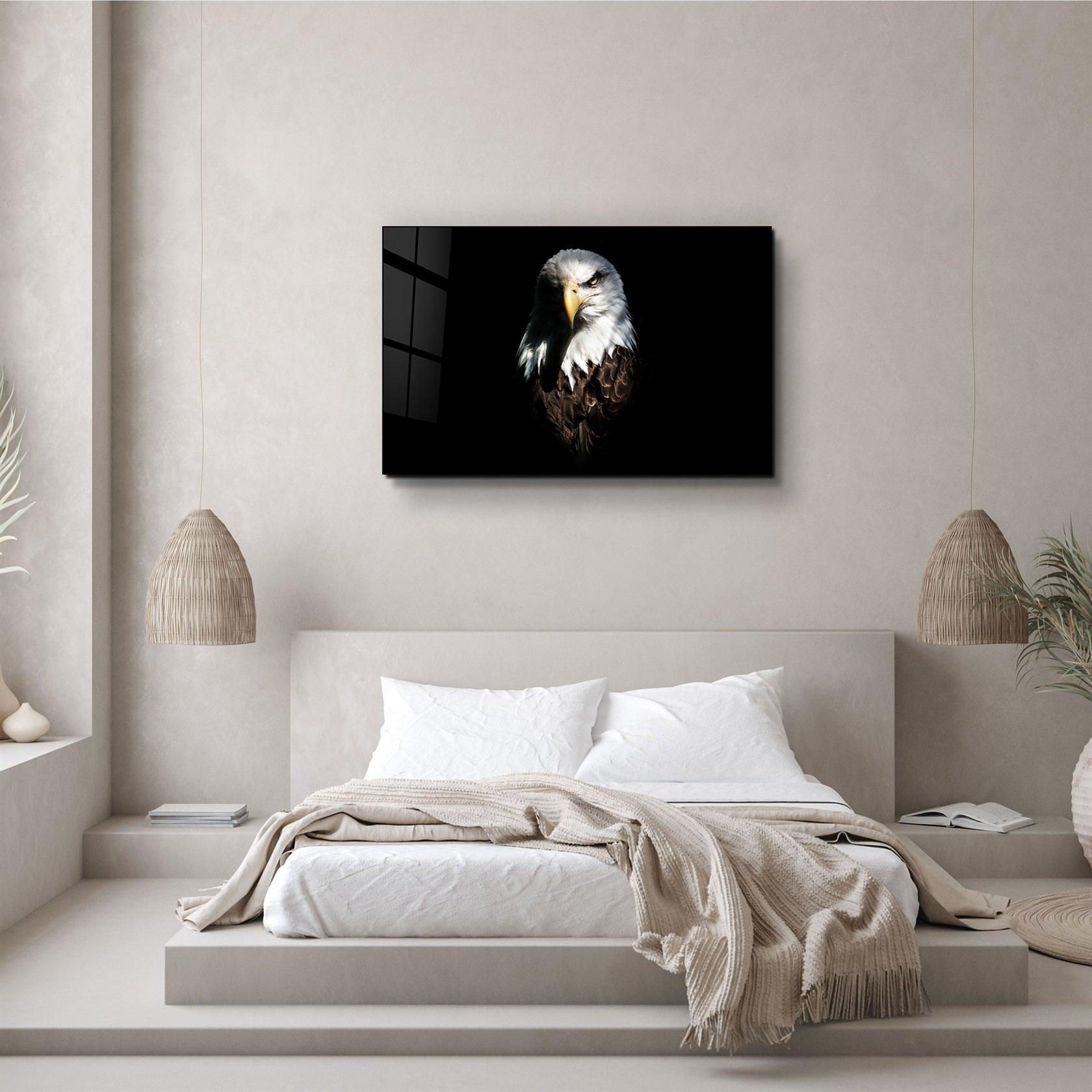 ・"Eagle 1"・Glass Wall Art