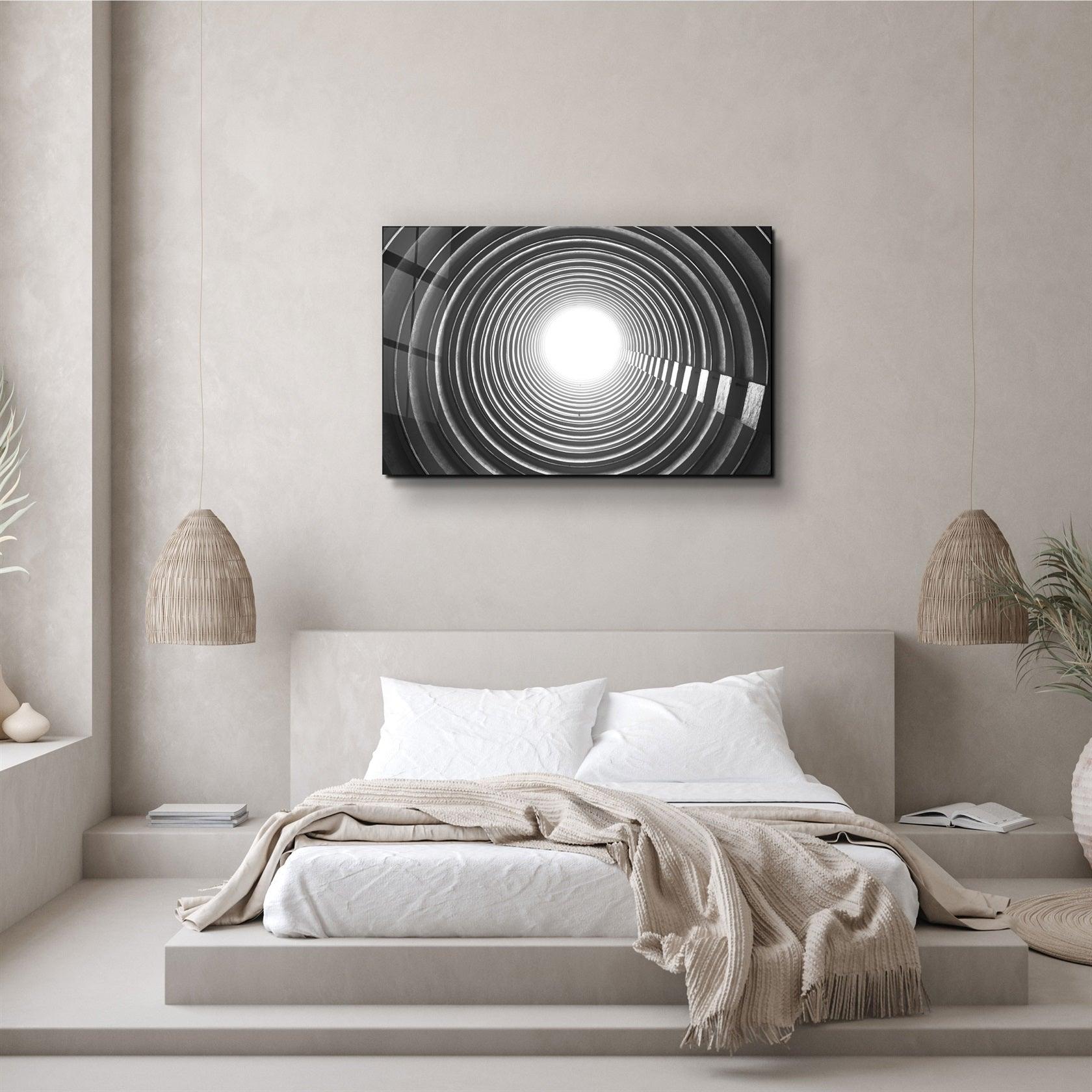・"The End of Tunnel"・Glass Wall Art