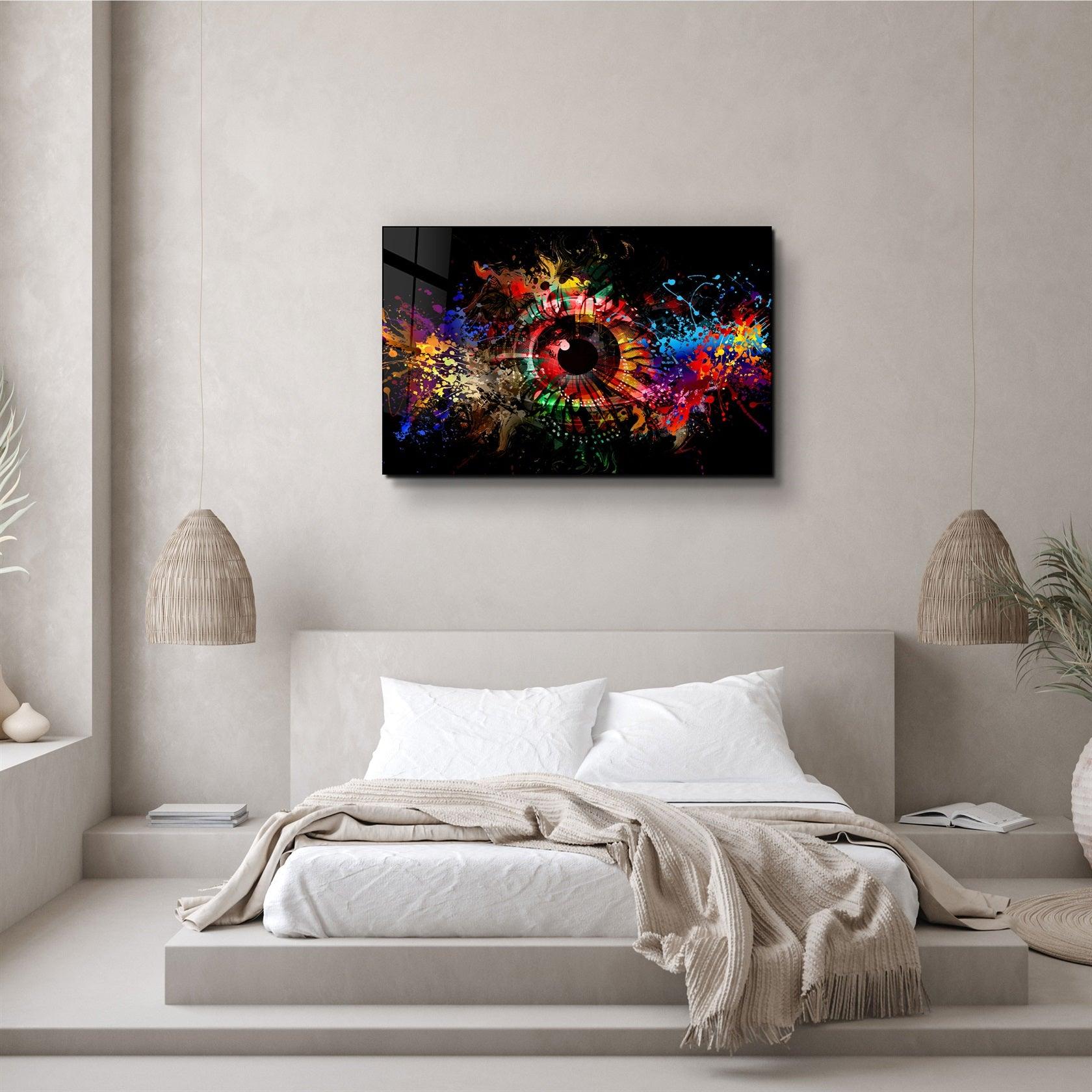 ・"Eye of the Future"・Glass Wall Art