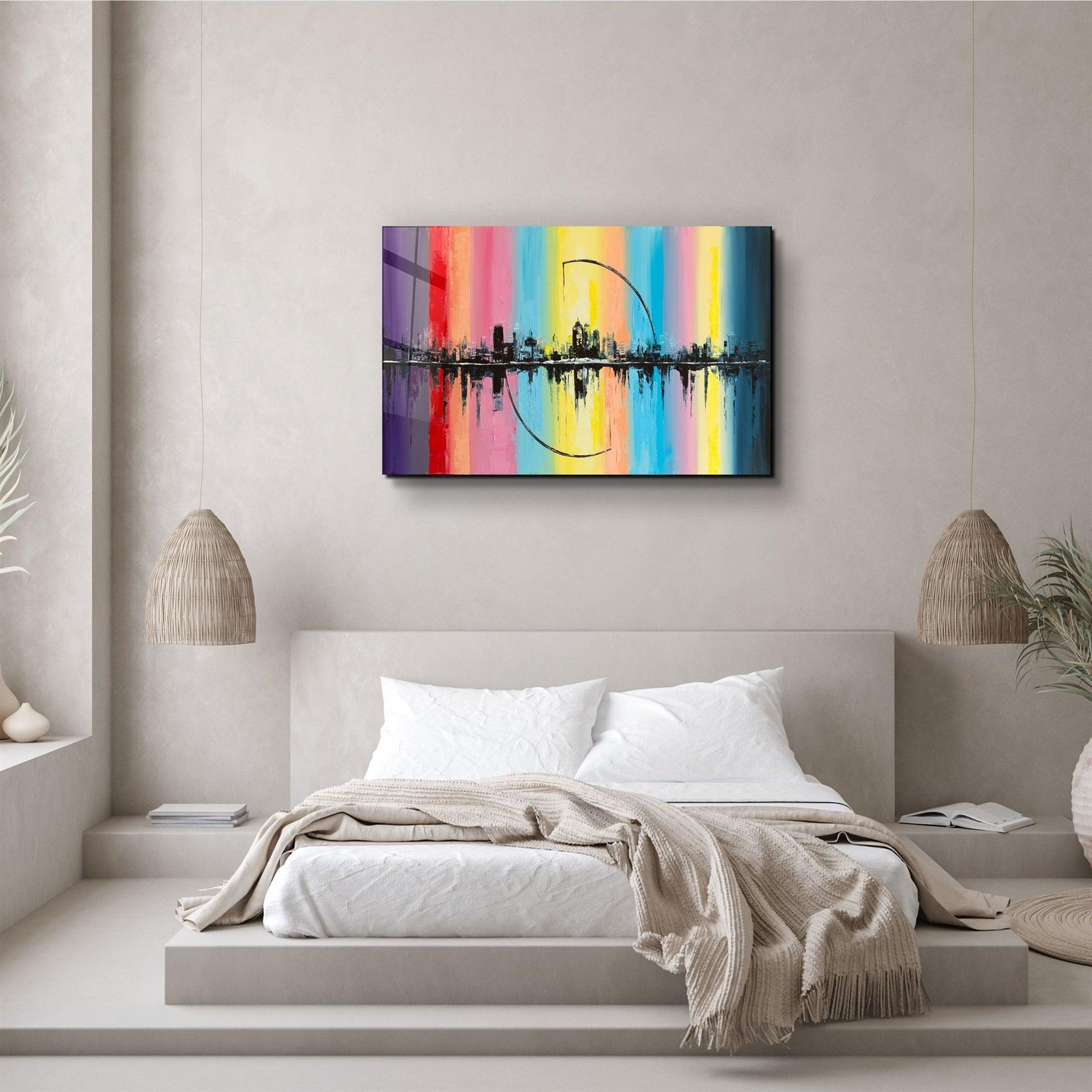 ・"CityLine"・Glass Wall Art