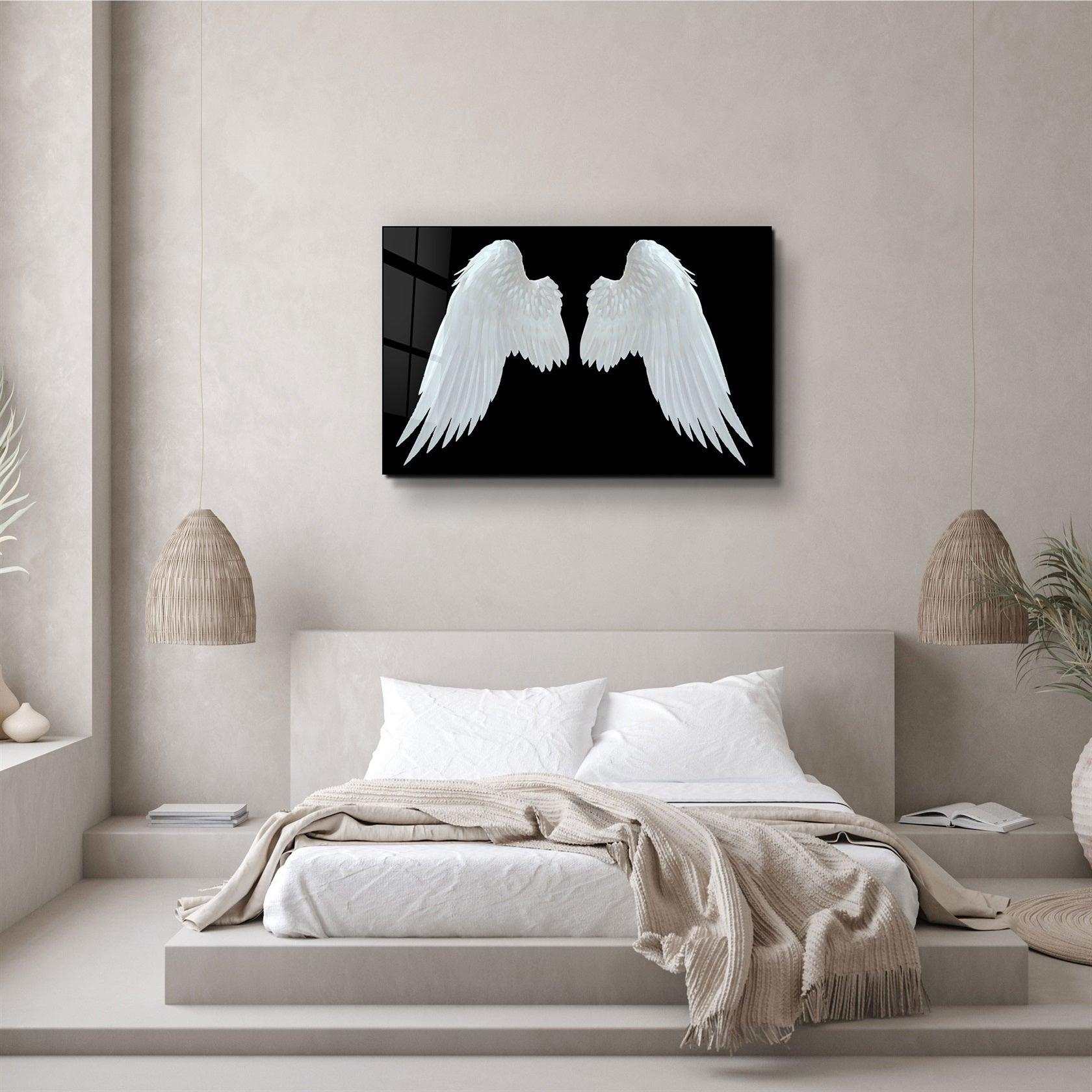 ・"Angel Wings"・Glass Wall Art