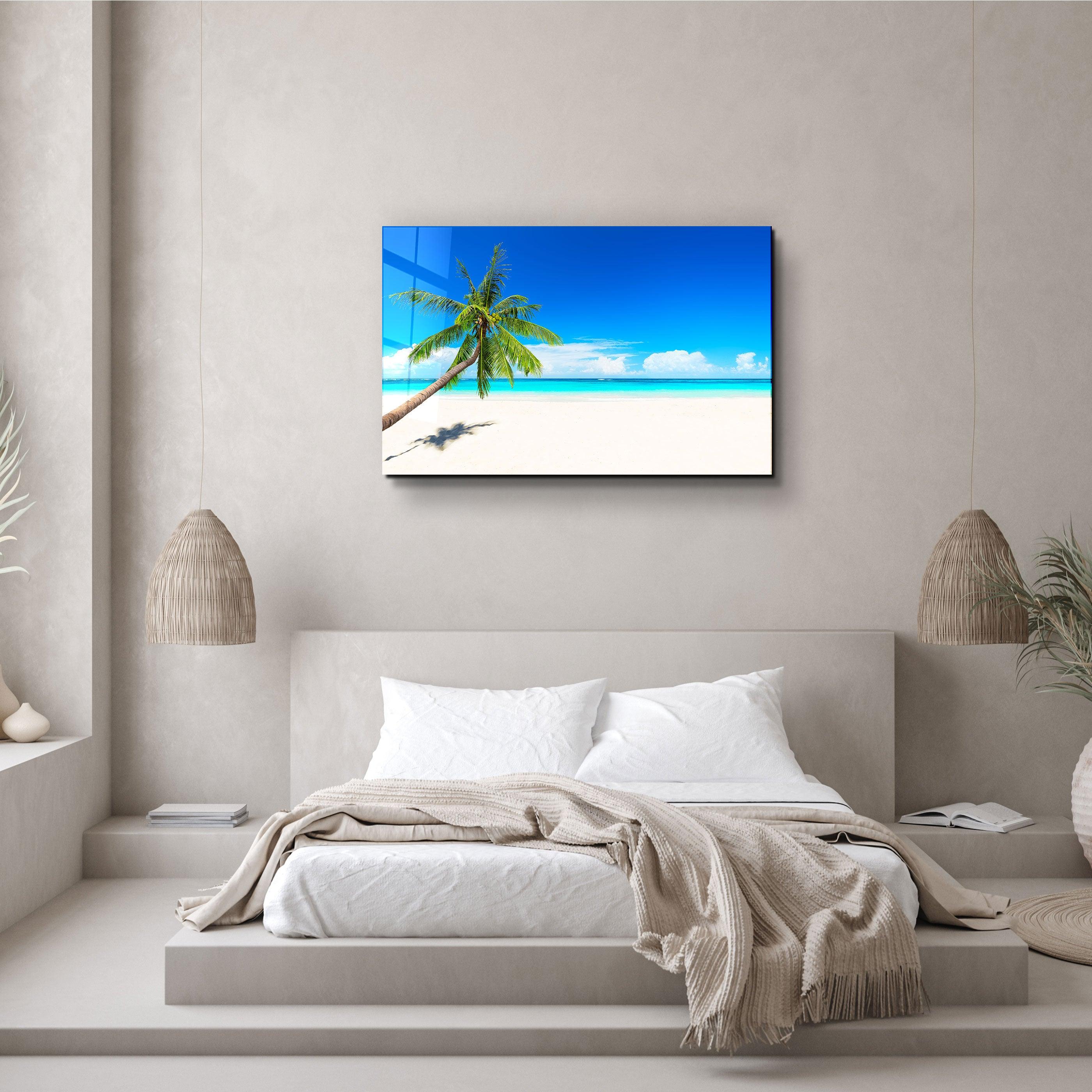 ・"Palm Tree"・Glass Wall Art