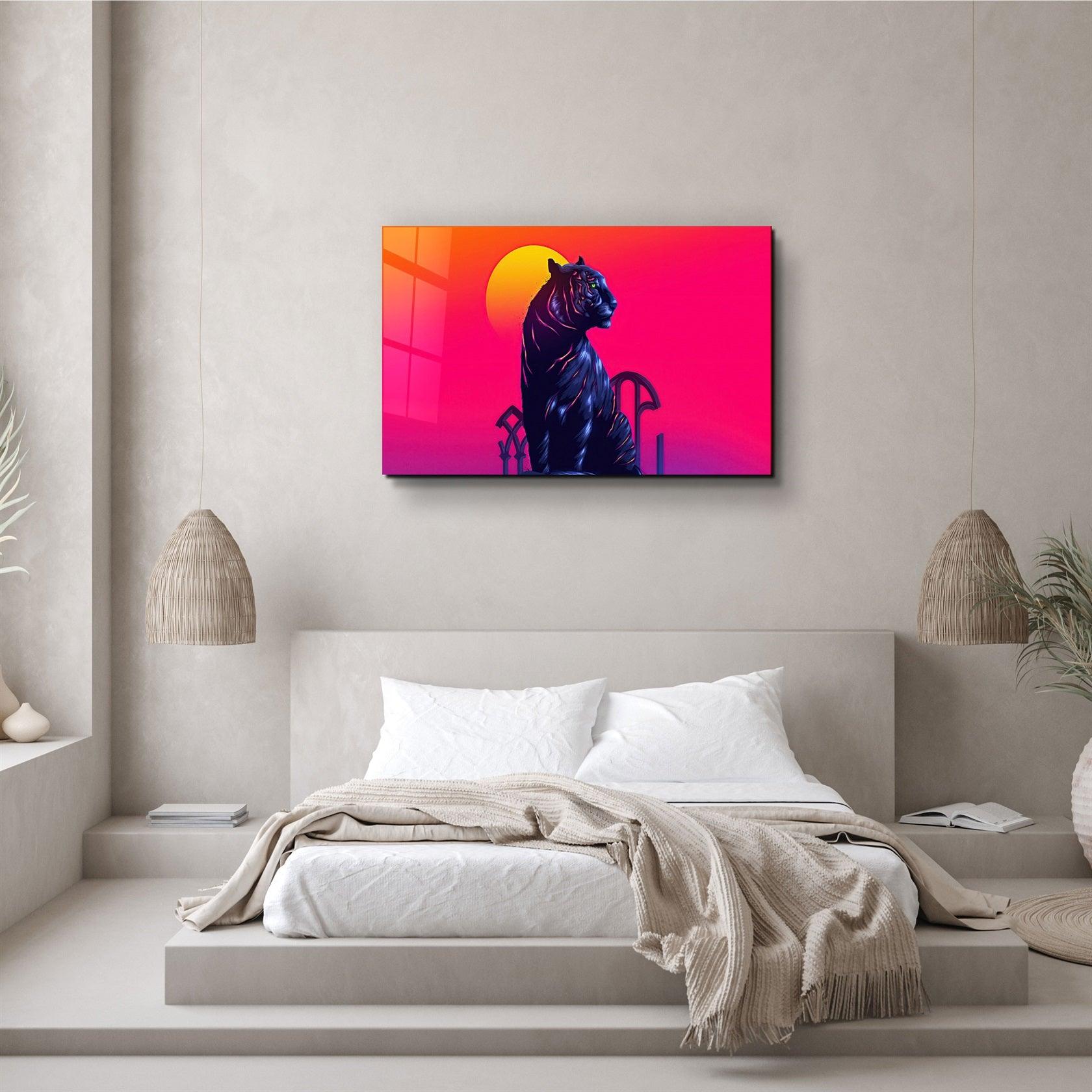 ・"Tiger Neo"・Glass Wall Art