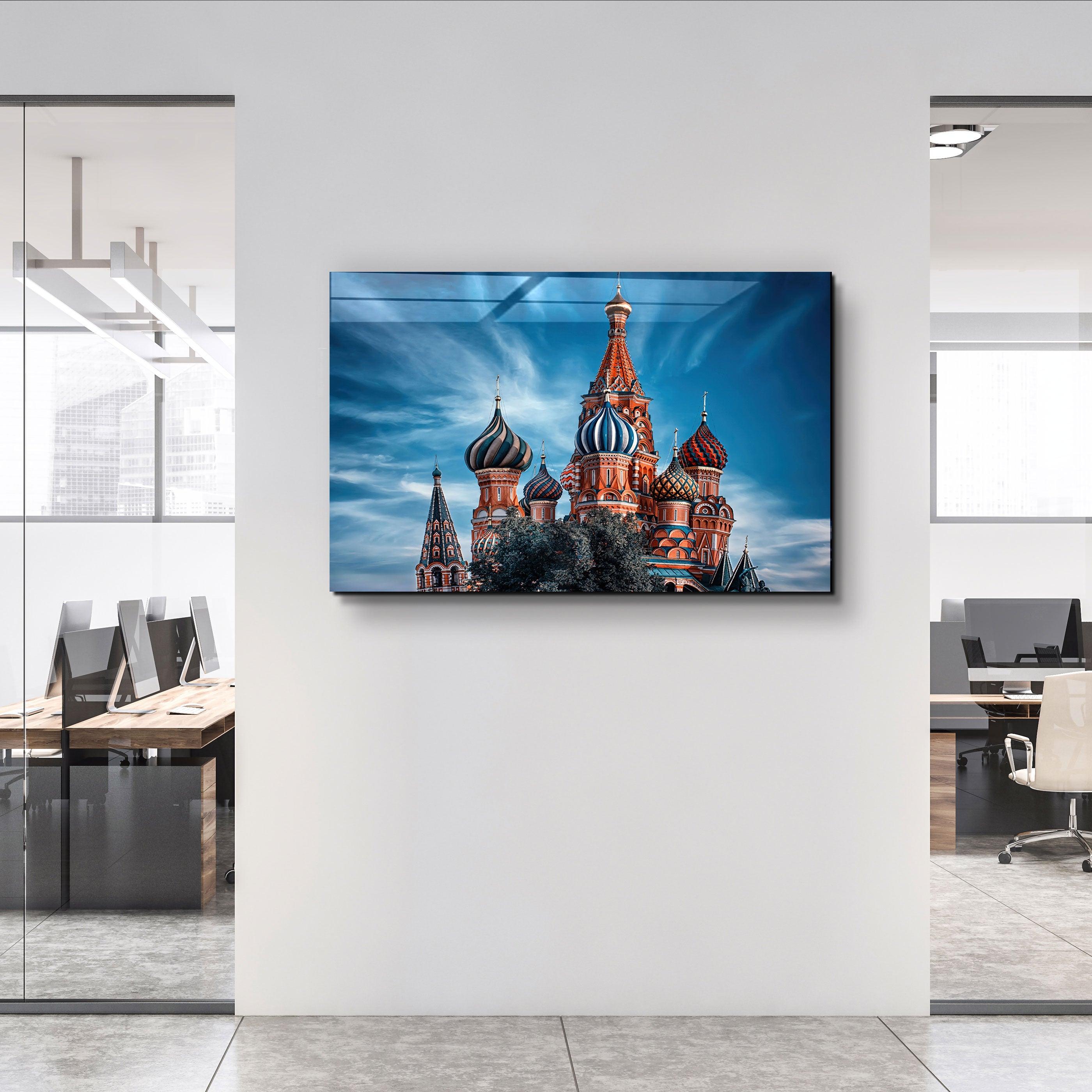 ・"Saint Basil's Cathedral"・Glass Wall Art