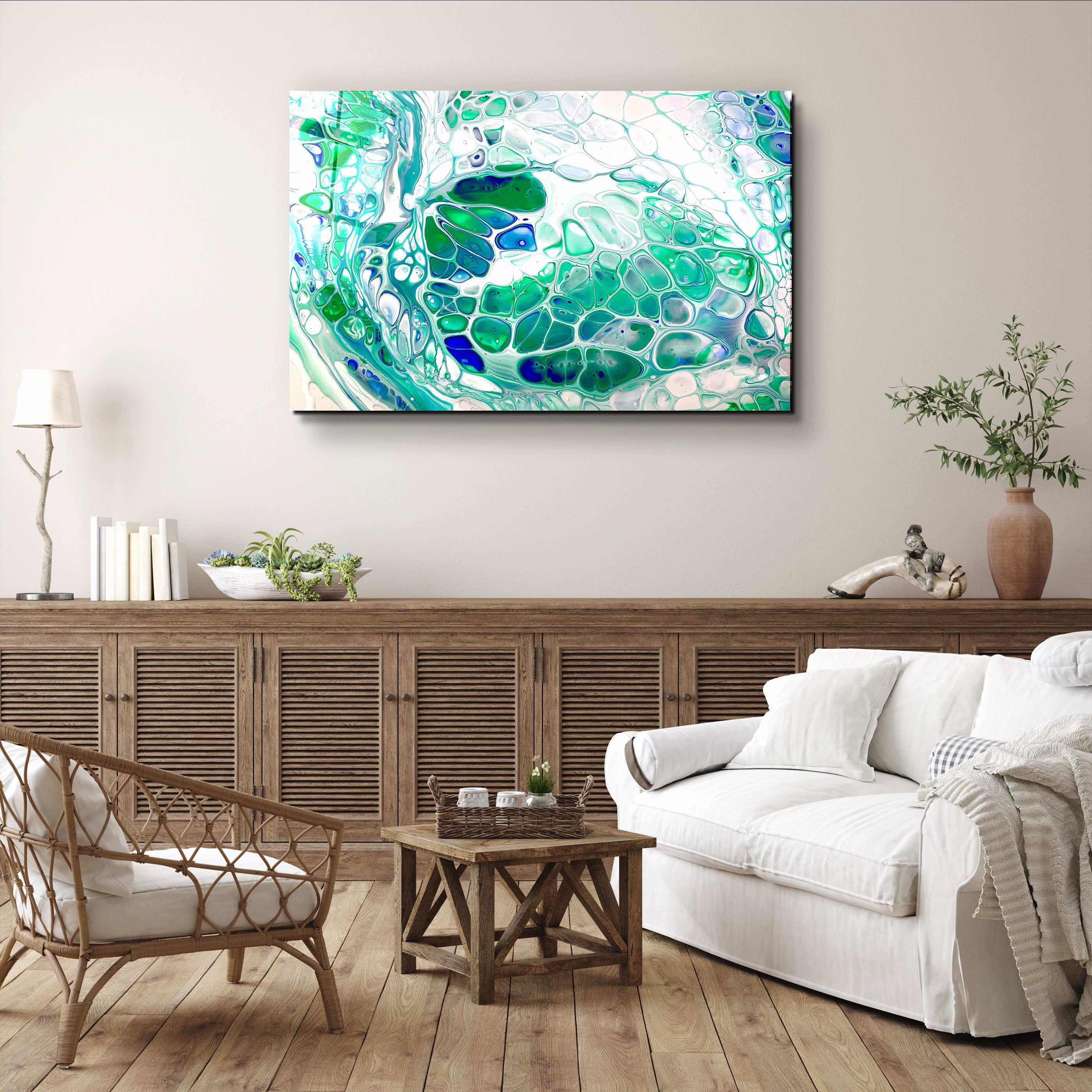 ・"Marble Collection H17 - Elixir"・Glass Wall Art