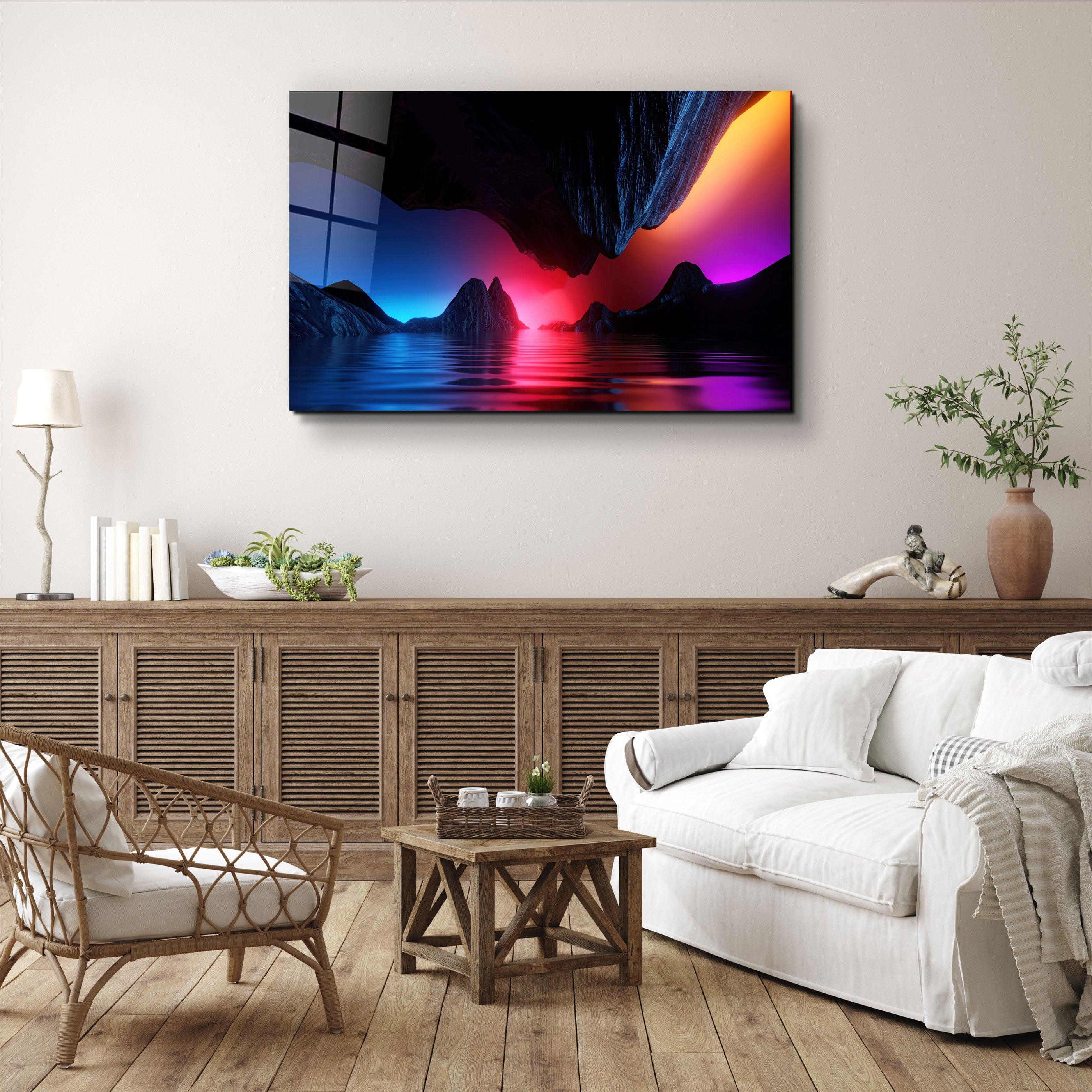 ・"Strange Hill"・Glass Wall Art