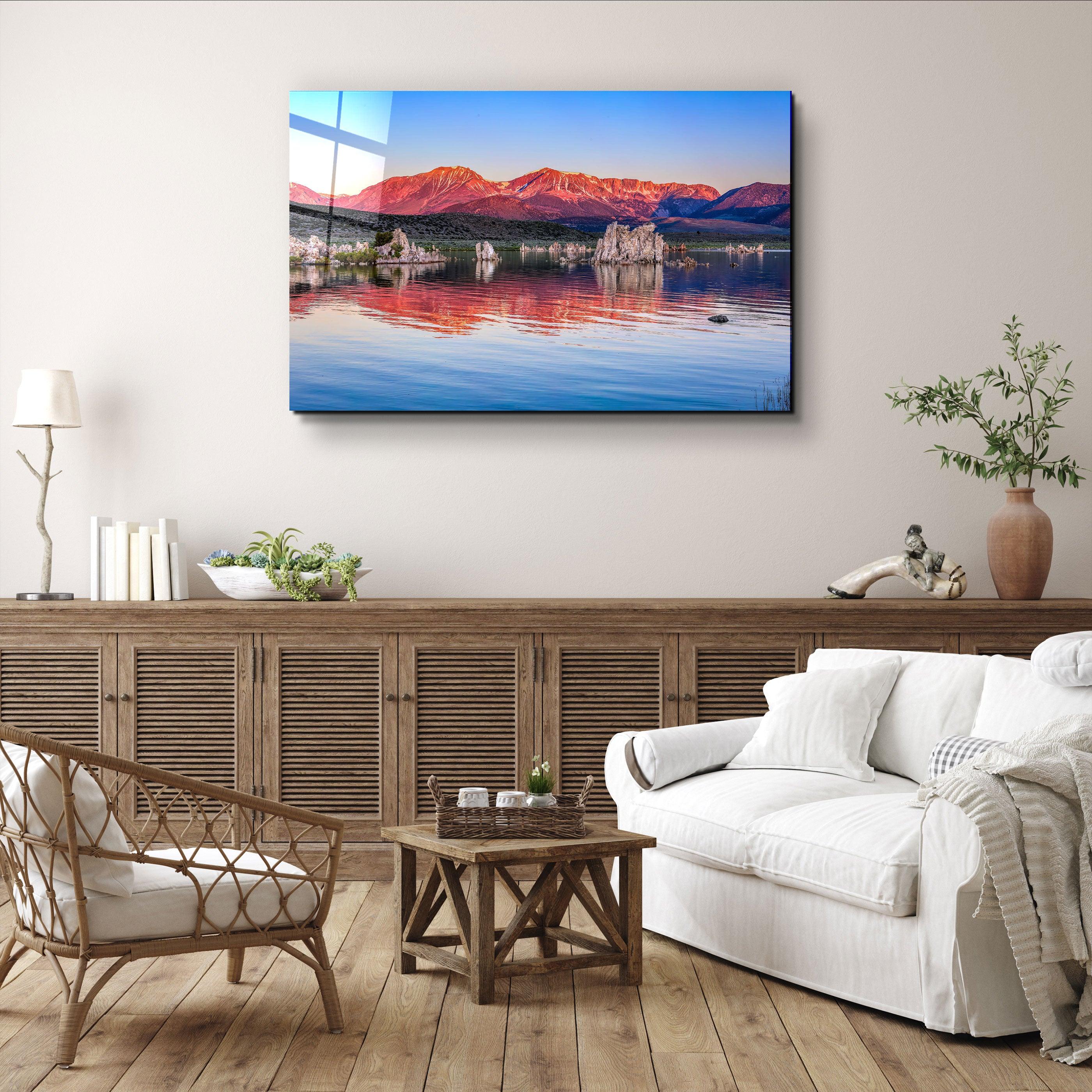 Mono Lake, California, USA | Glass Wall Art