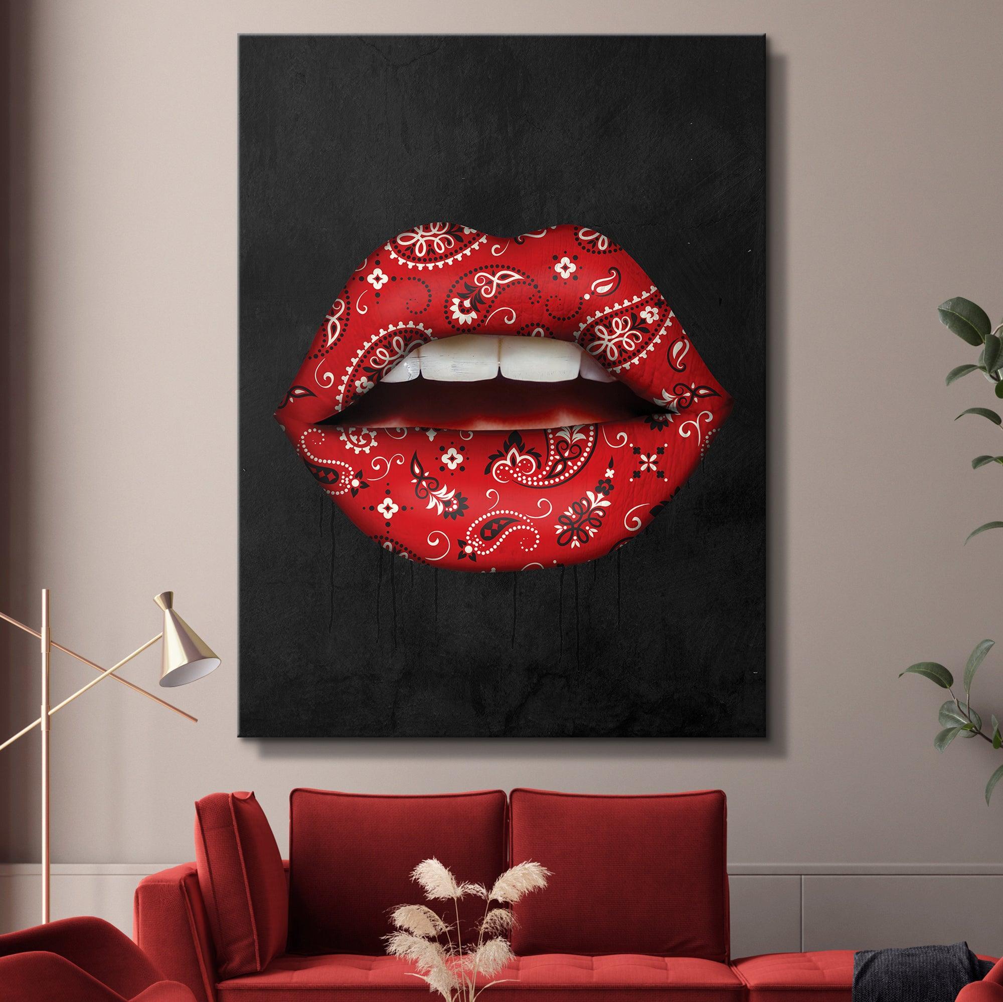 Bandana Lips