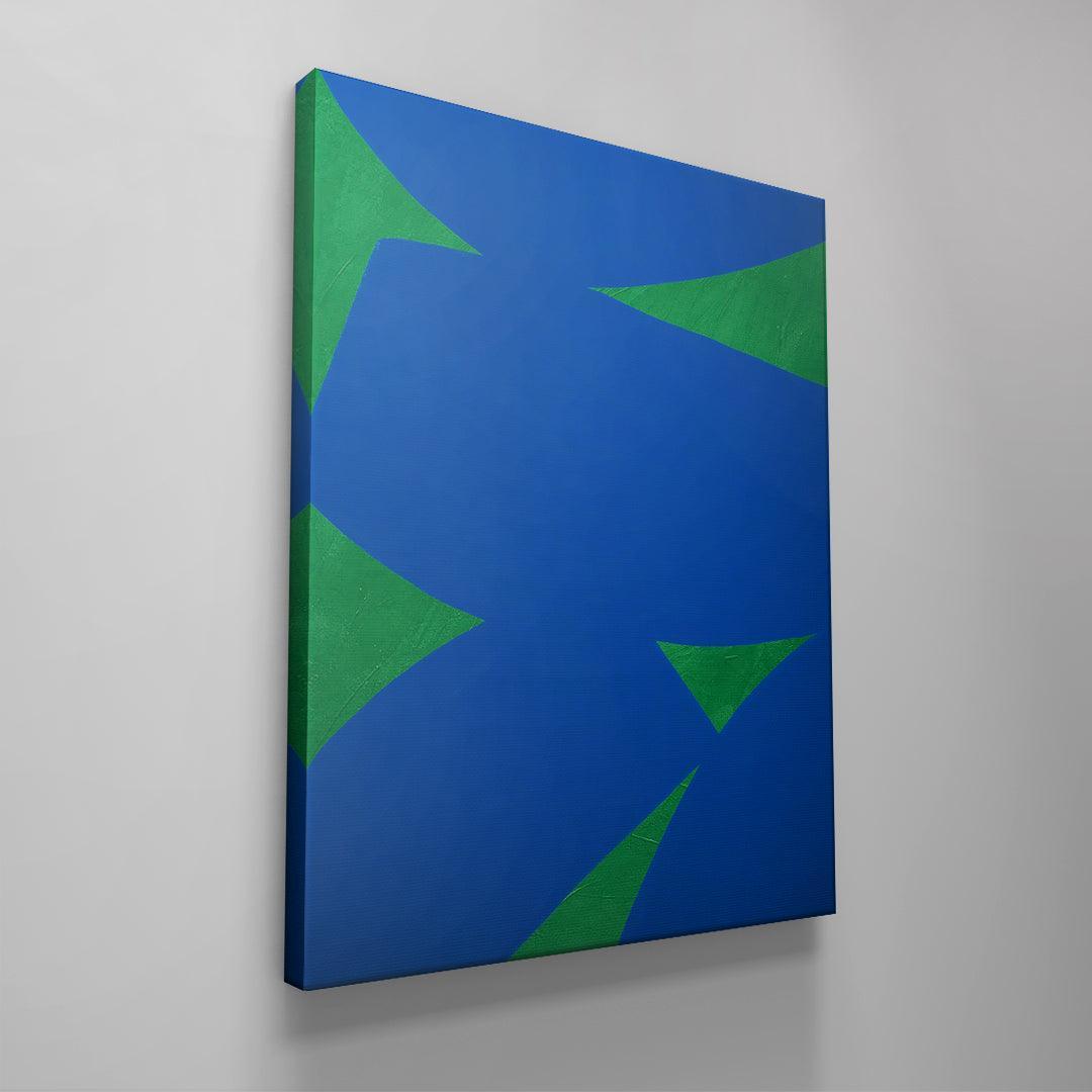Colliding Shapes Blue N.5