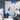 Colliding Shapes Blue N.2