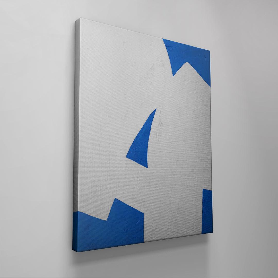 Colliding Shapes Blue N.2