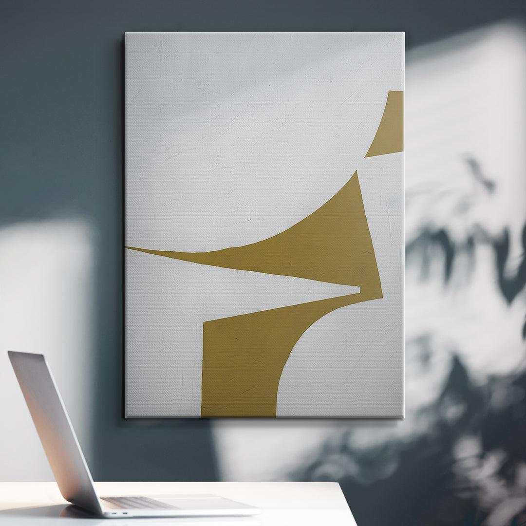 Colliding Shapes Gold N.3