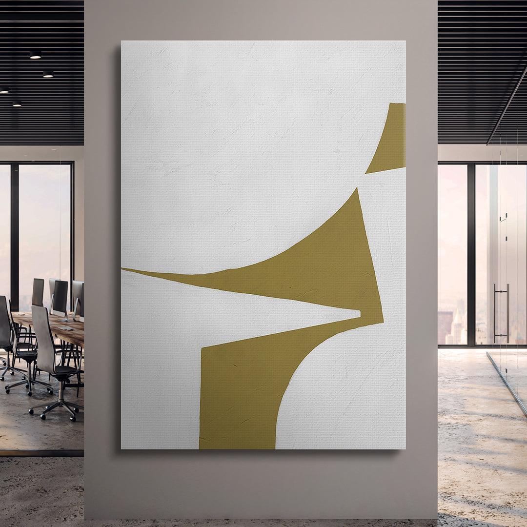 Colliding Shapes Gold N.3