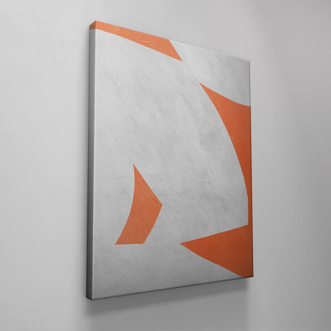 Colliding Shapes Orange N.4