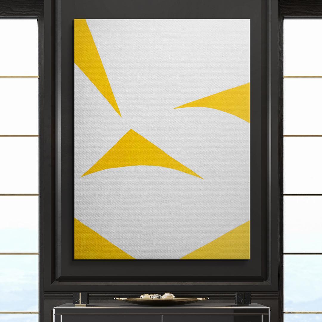Colliding Shapes Yellow N.6
