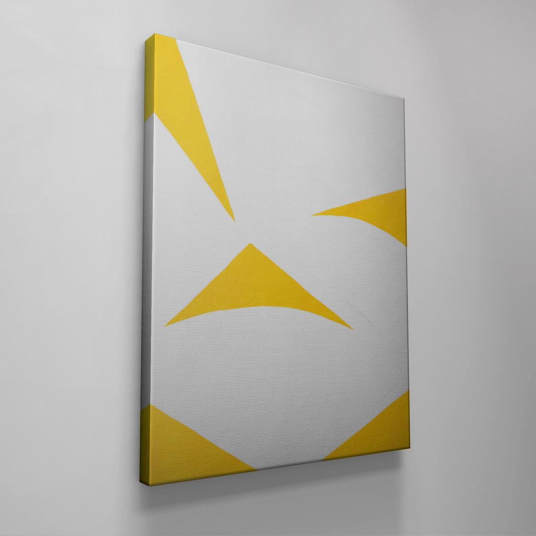Colliding Shapes Yellow N.6