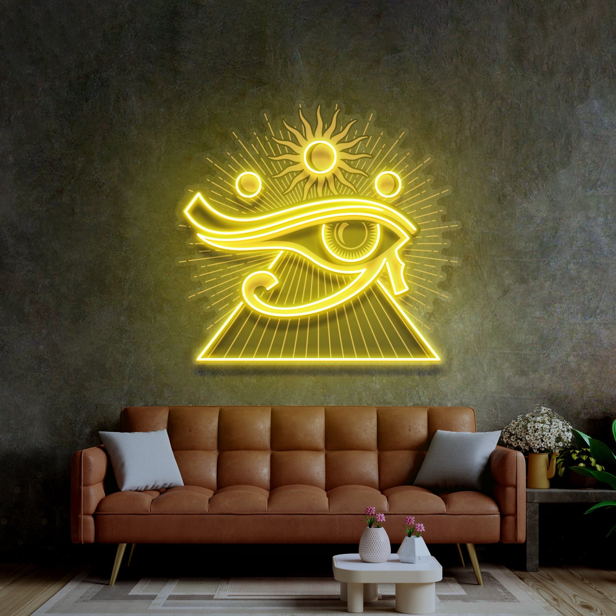 Eye of Ra Led Neon Acrylic Artwork