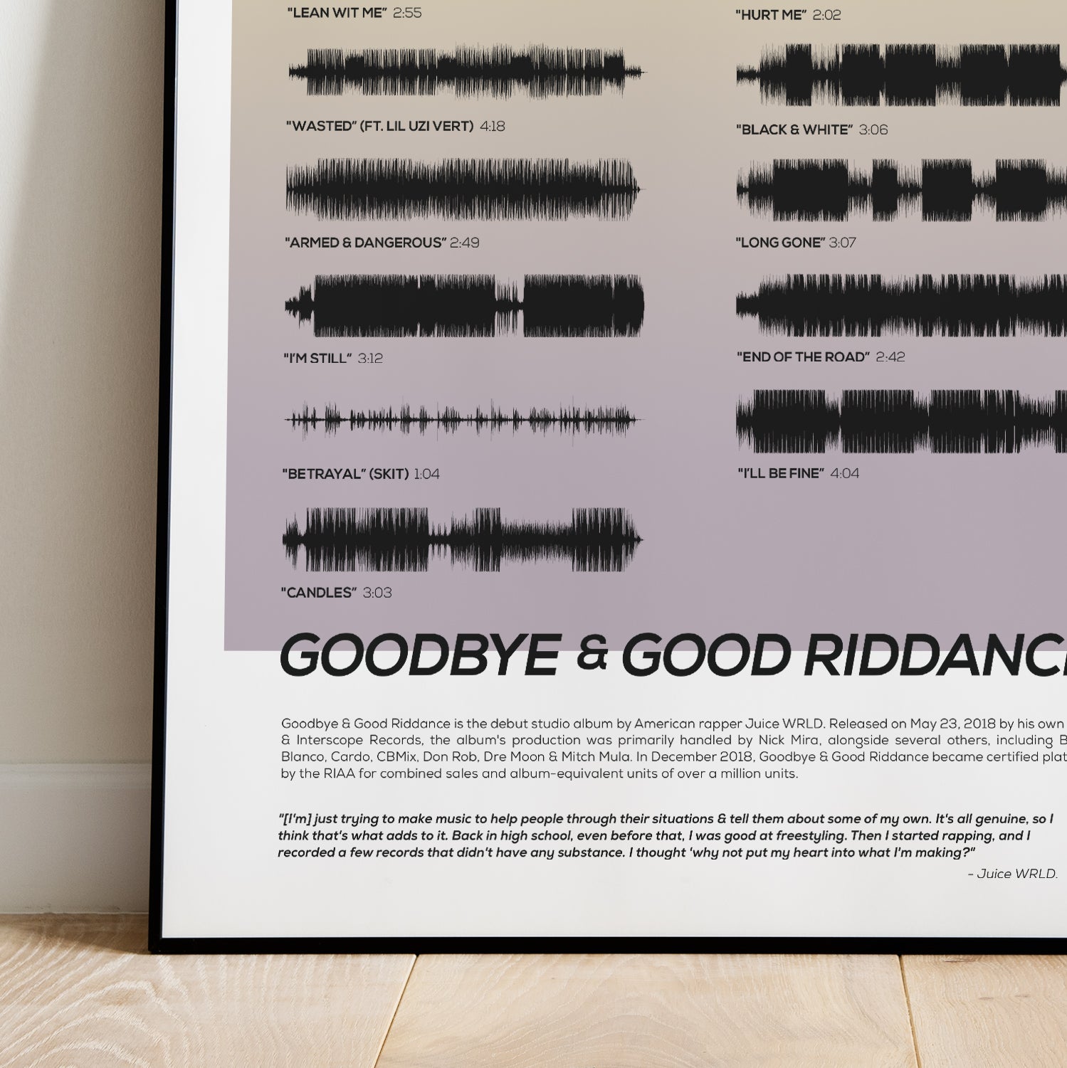 "Goodbye & Good Riddance"