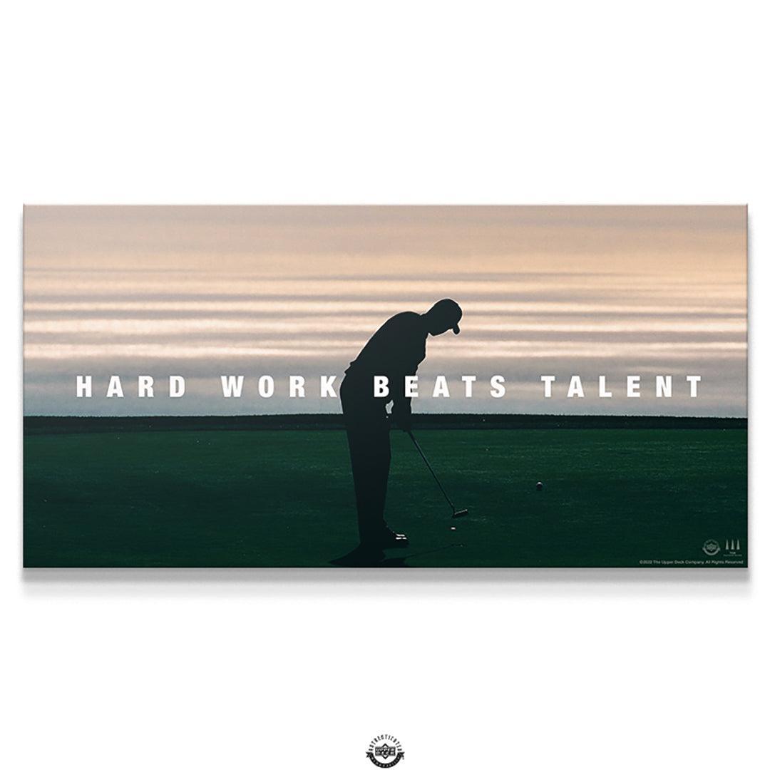 Tiger Woods - Hard Work Beats Talent
