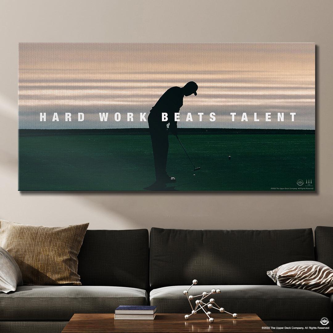 Tiger Woods - Hard Work Beats Talent
