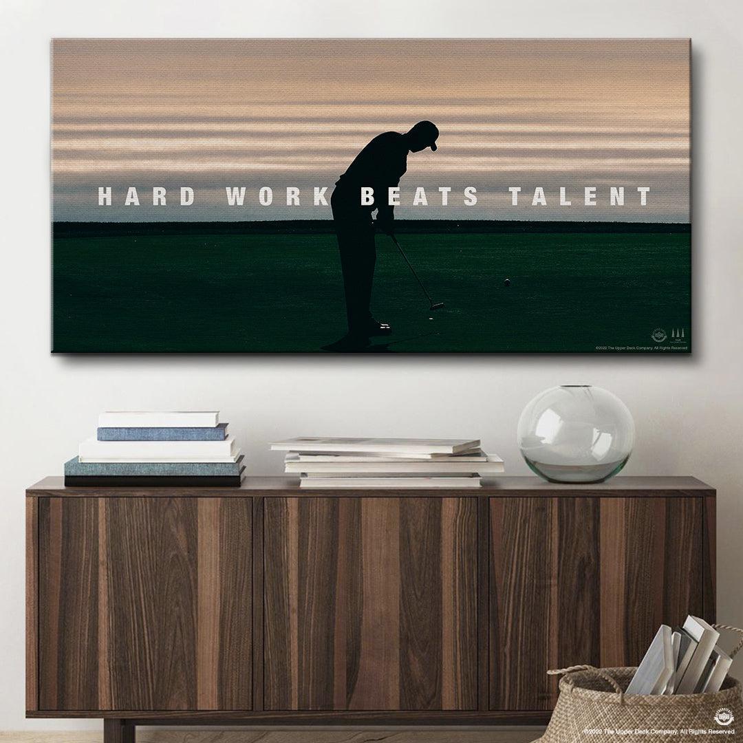 Tiger Woods - Hard Work Beats Talent