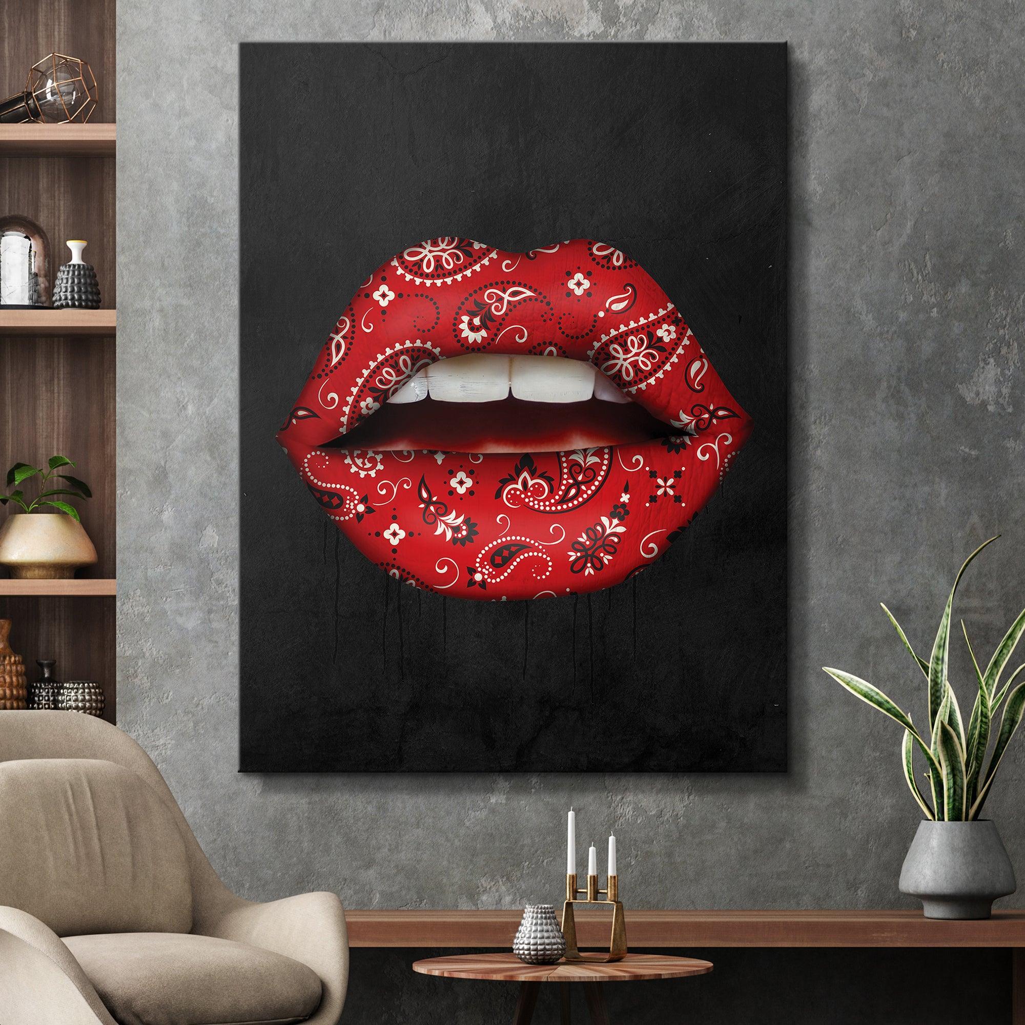 Bandana Lips